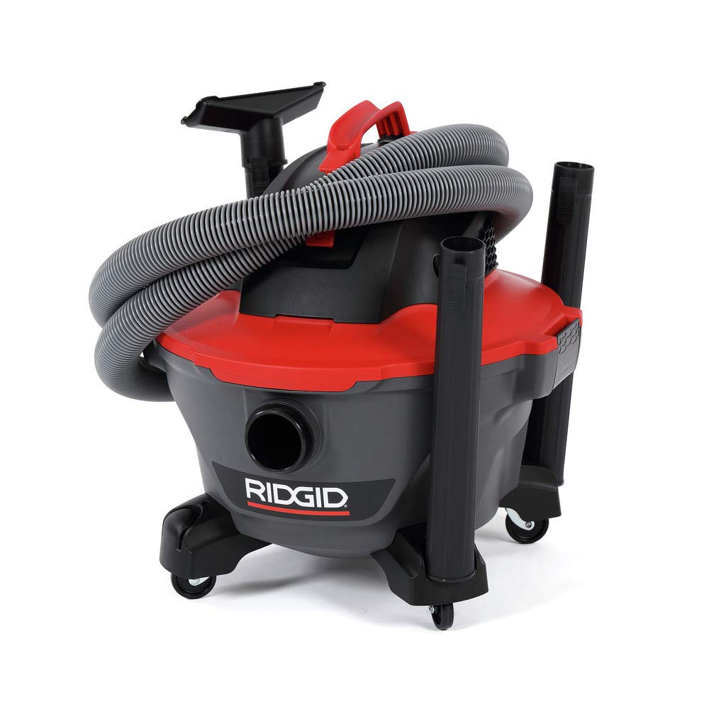 ridgid-6-gallon-wet-dry-shop-vacuum-with-casters-rt0600 image 2