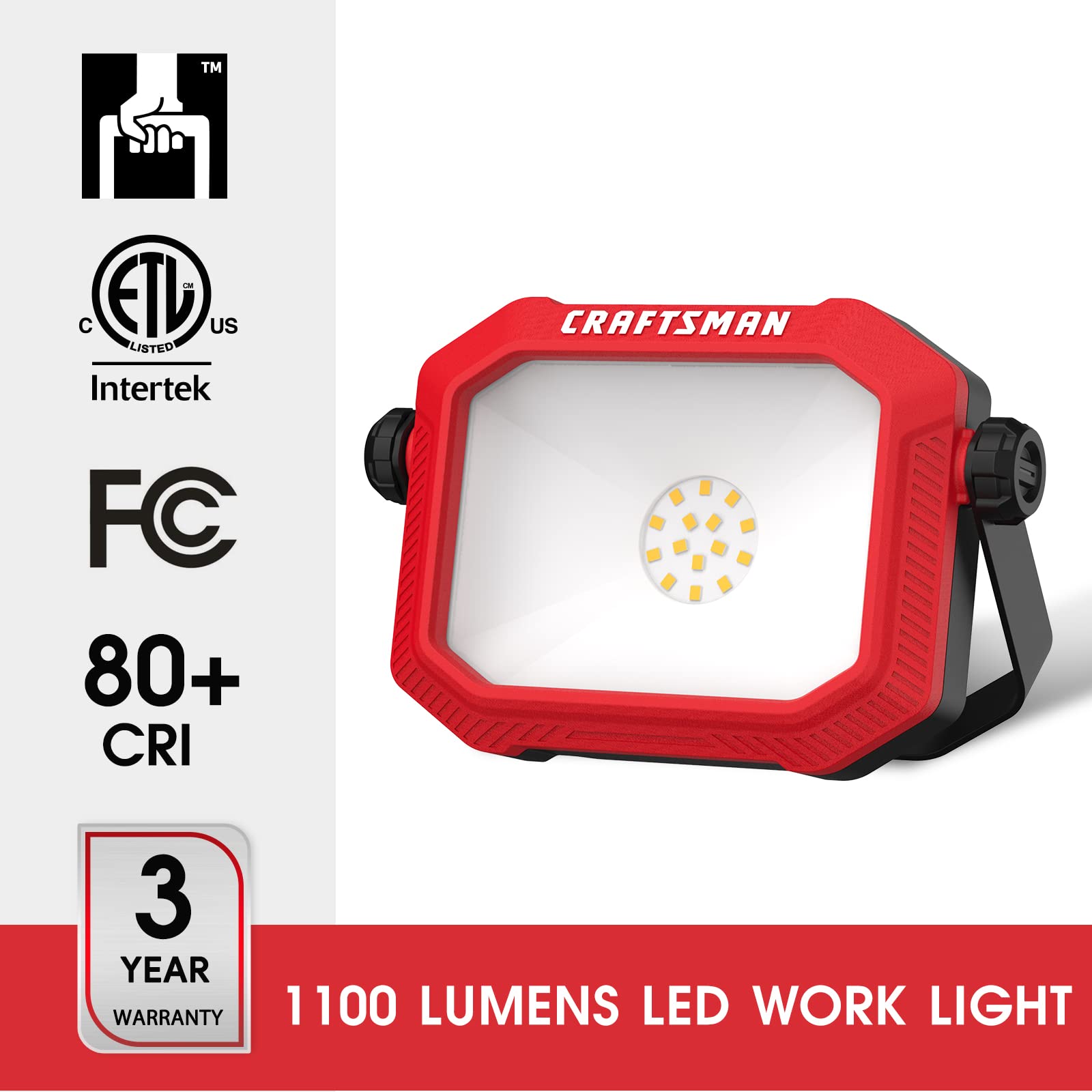craftsman-1100-lumens-4000k-led-tiltable-portable-work-light-with-2-in-1-adjusta image 3