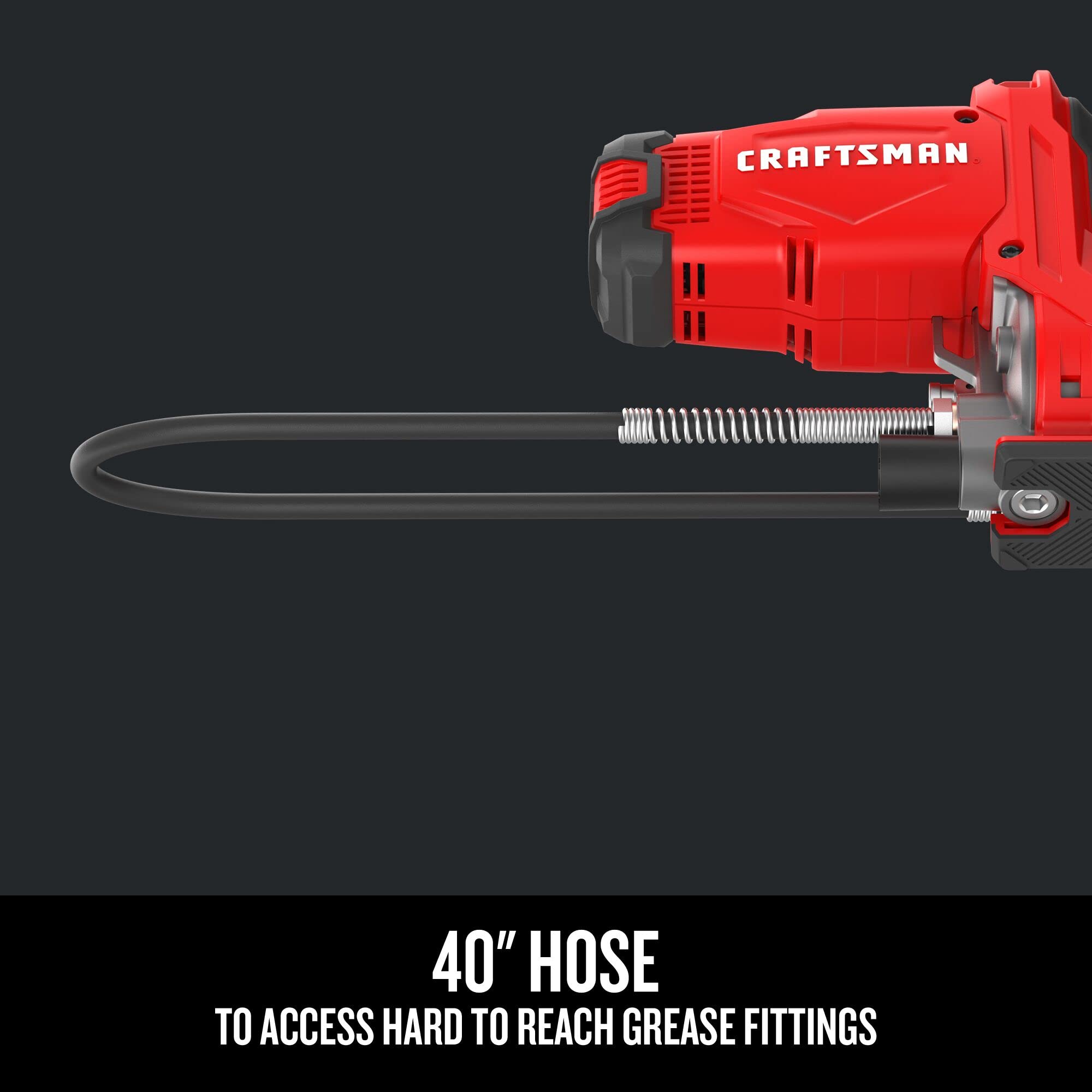 craftsman-v20-electric-grease-gun-cordless-40-hose-led-light-10-000-psi-cmcgg001 image 3