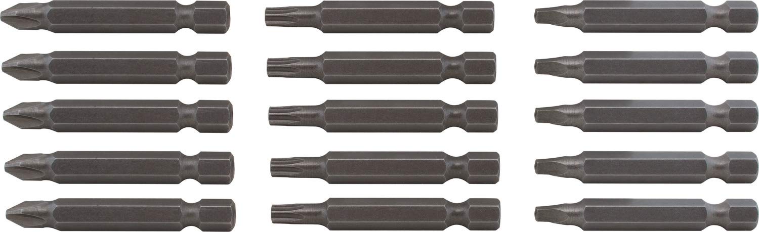 craftsman-15-piece-2-inch-mix-screwdriving-bit-set-cmaf122mix15-phillips-square- image 1