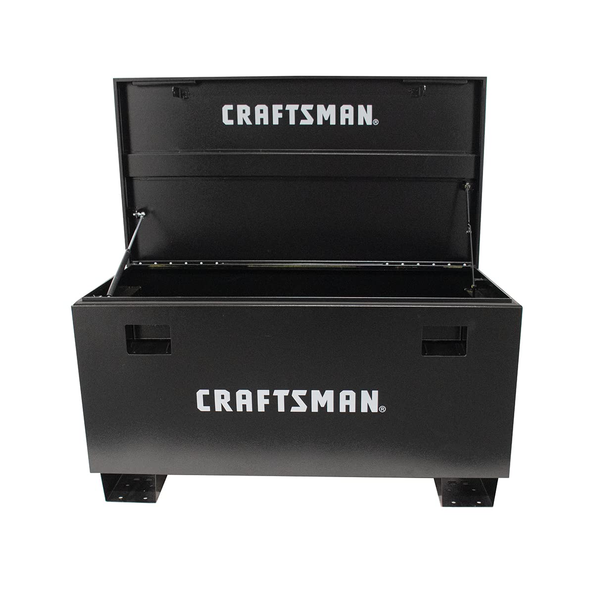 craftsman-45-jobsite-box-in-black-heavy-duty-steel-storage-with-gas-struts image 4