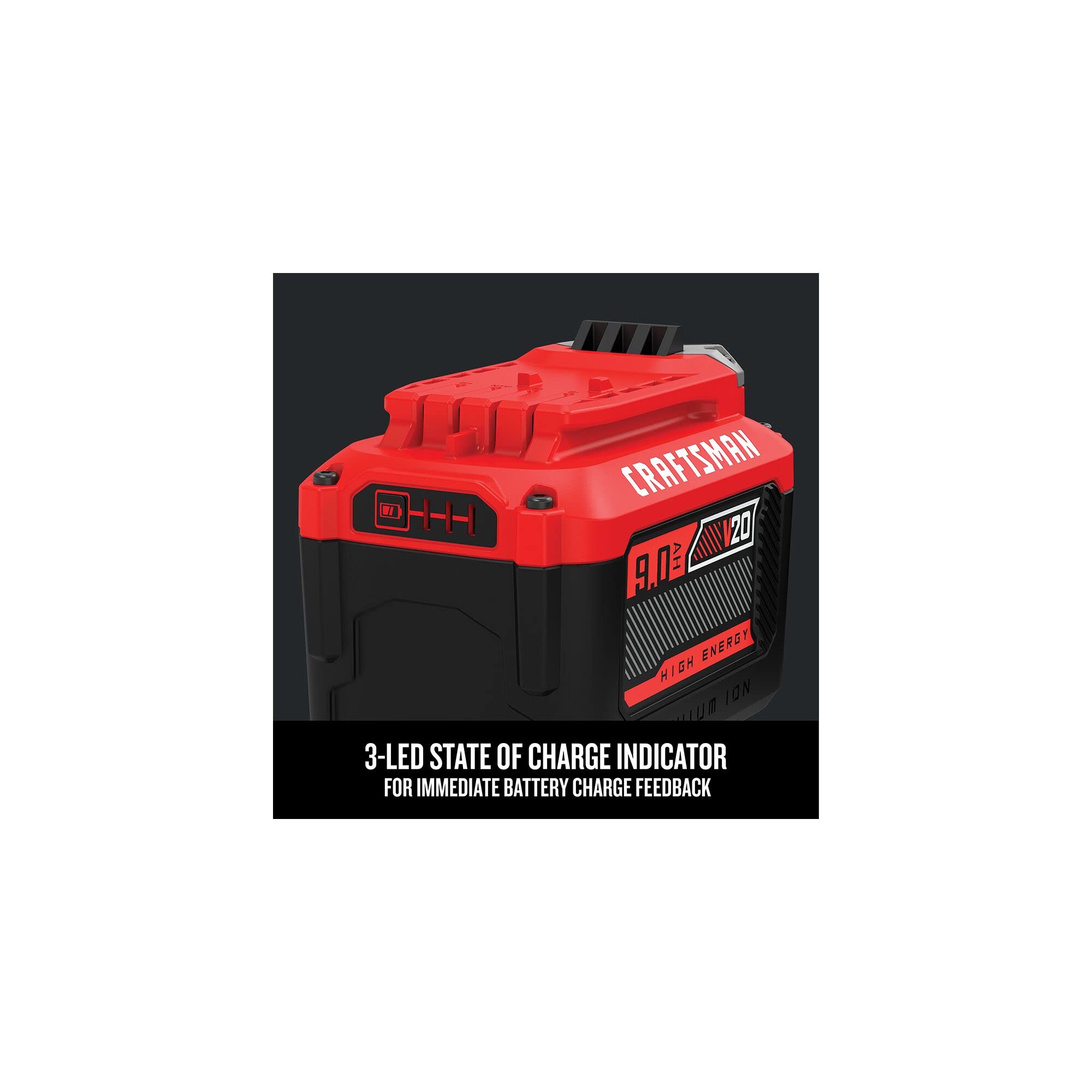 craftsman-v20-20v-max-9ah-lithium-ion-battery-with-led-indicator-cmcb209 image 6