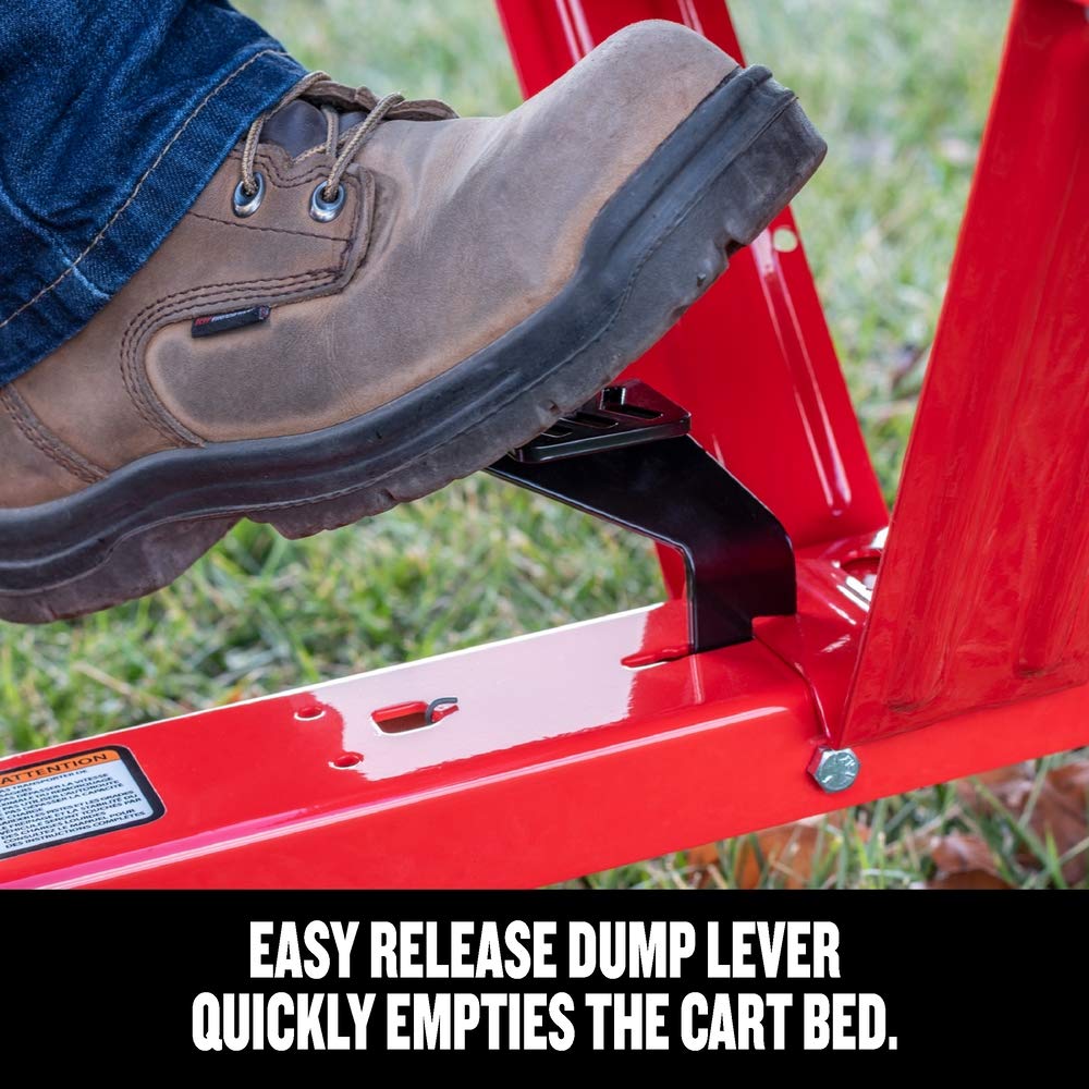 craftsman-750-lb-capacity-steel-tow-behind-dump-cart-cmxgzbf7124355-12-cu-ft-rem image 6
