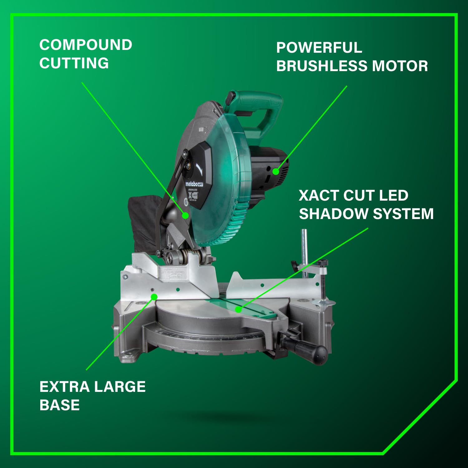 metabo-hpt-multivolt-cordless-10-inch-single-bevel-miter-saw-c1810dfaq4-brushles image 4