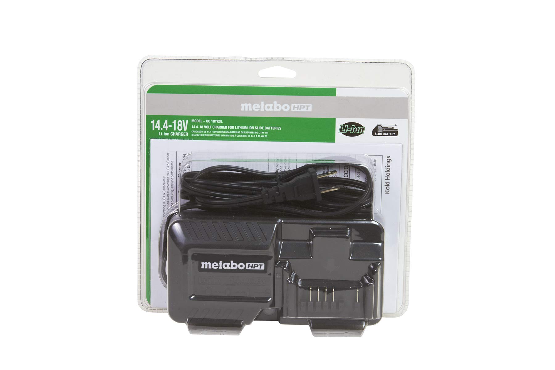 metabo-hpt-18v-lithium-ion-slide-battery-charger-uc18ykslm image 3