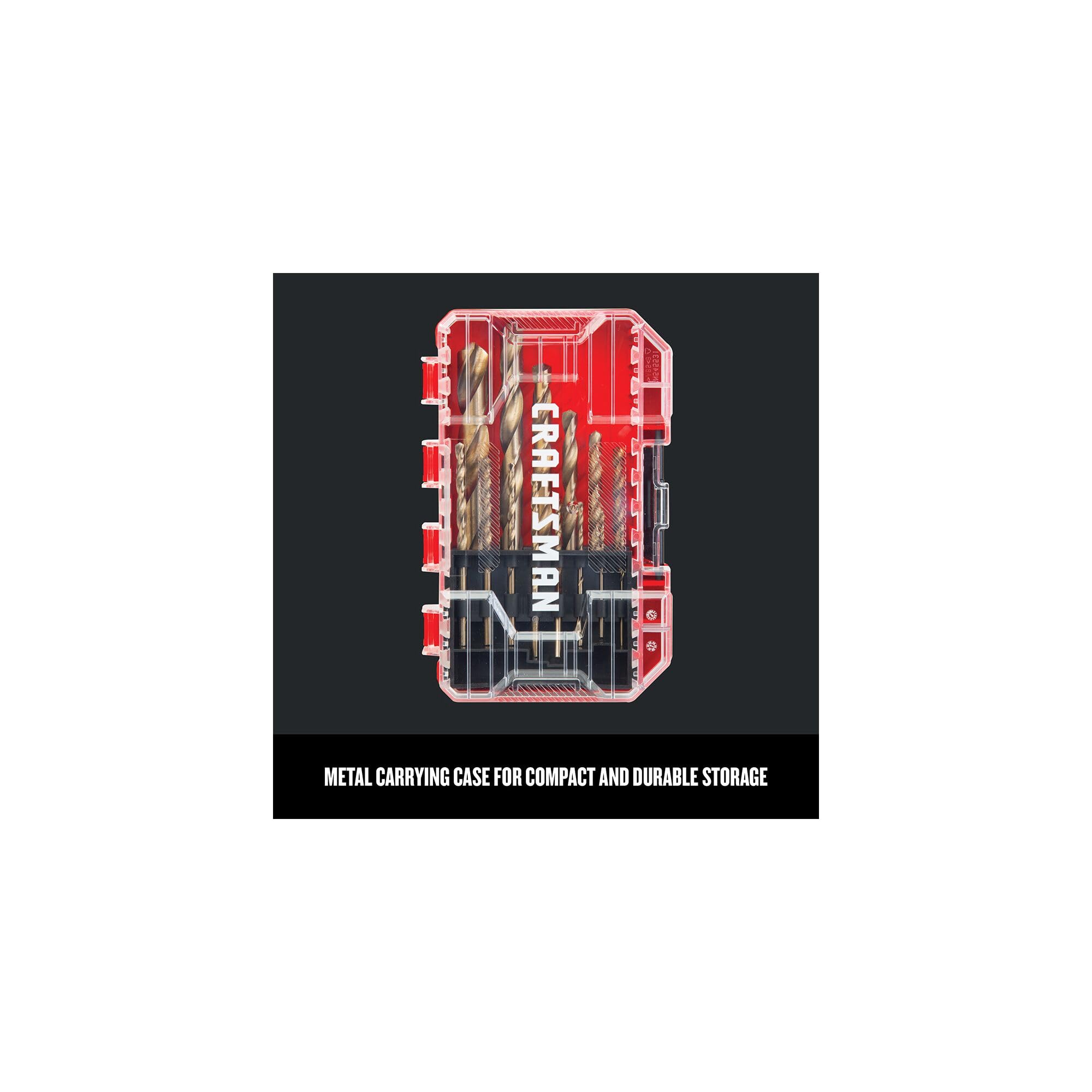 craftsman-cmam2214-14-piece-gold-oxide-drill-bit-set image 5