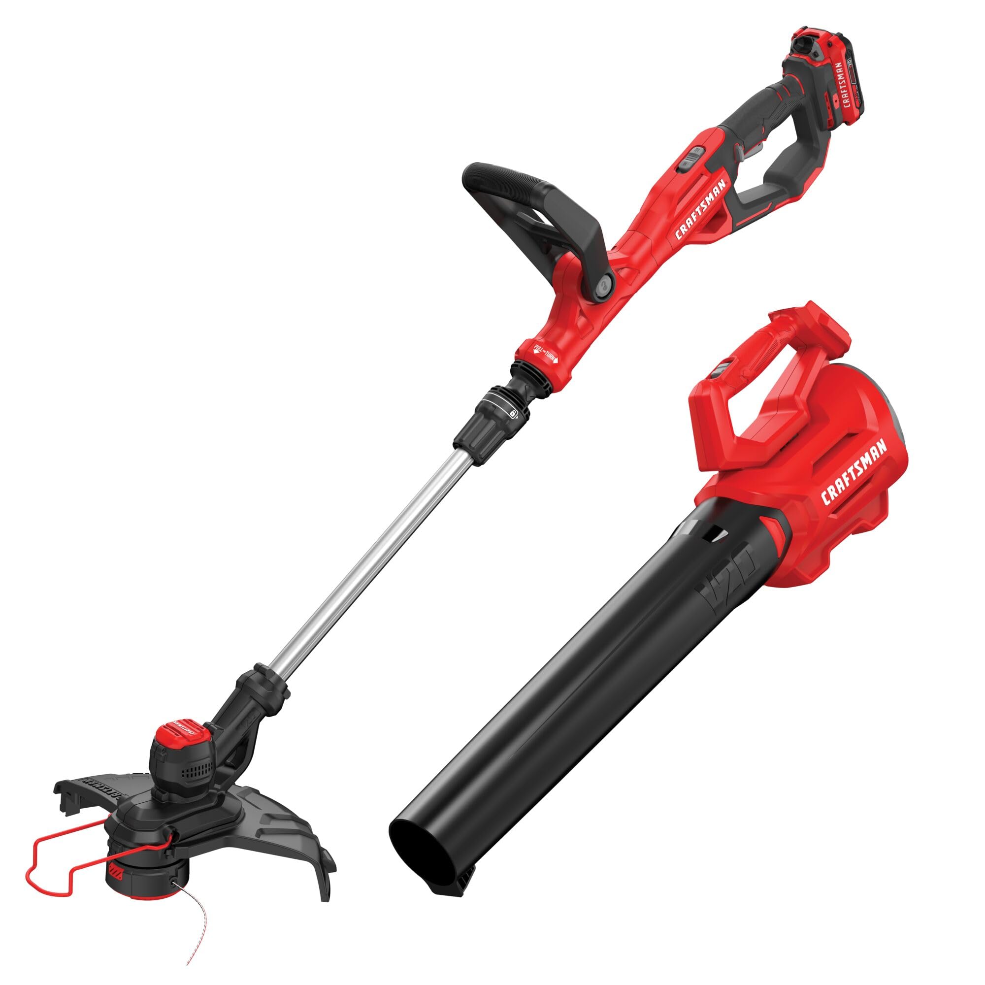 craftsman-v20-cordless-string-trimmer-edger-cmcst900d1-13-inch-2-0-ah-battery-in image 4