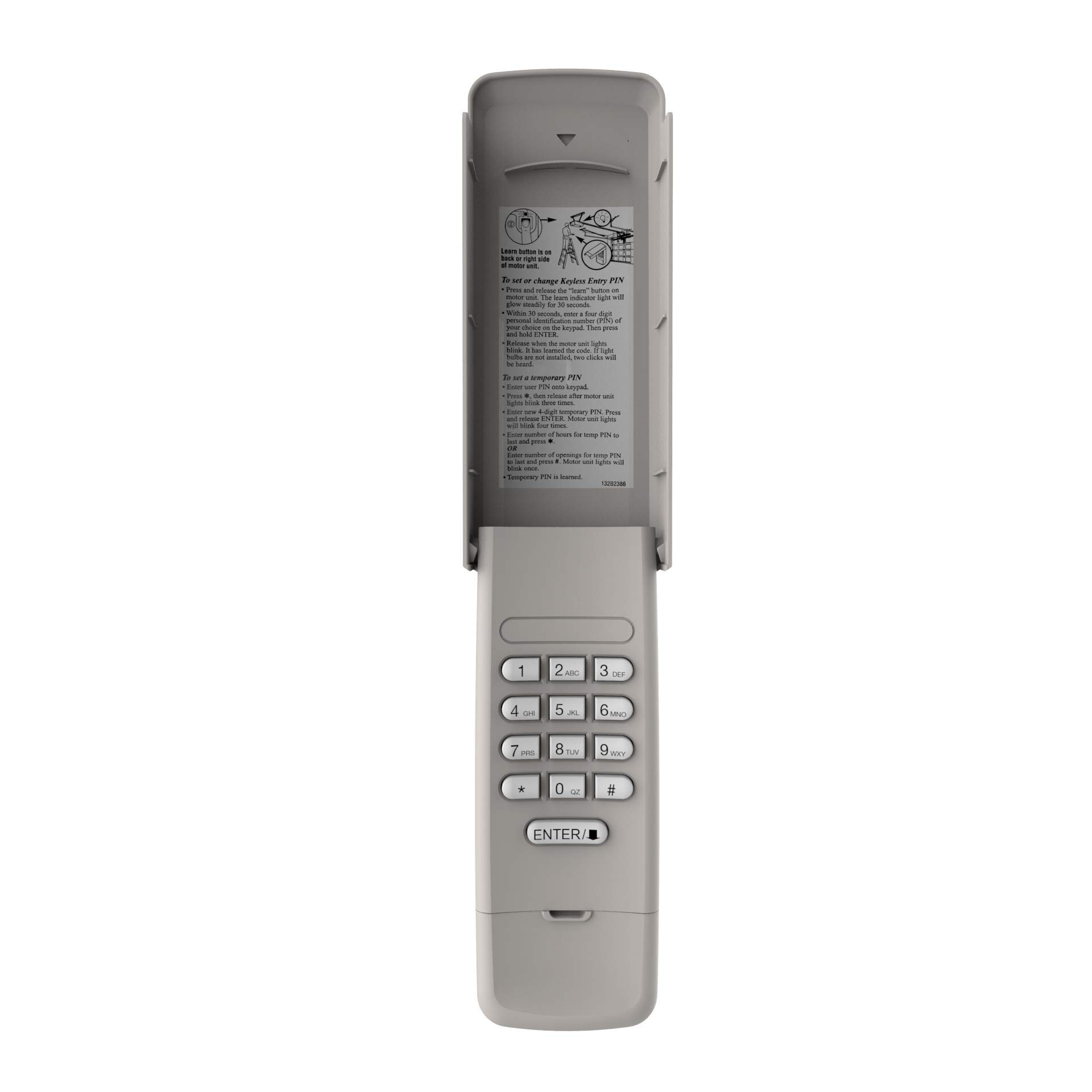 craftsman-garage-door-wireless-keypad-gray-cmxzdcg440 image 1
