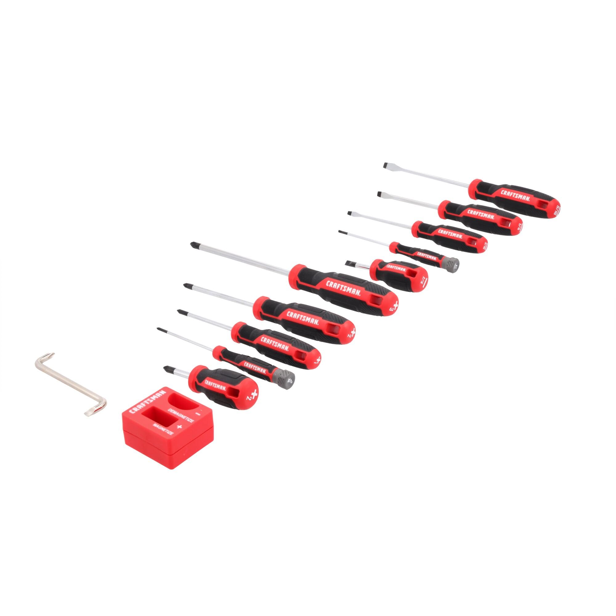 craftsman-12-piece-screwdriver-set-with-flat-head-and-phillips-offset-and-magnet image 2