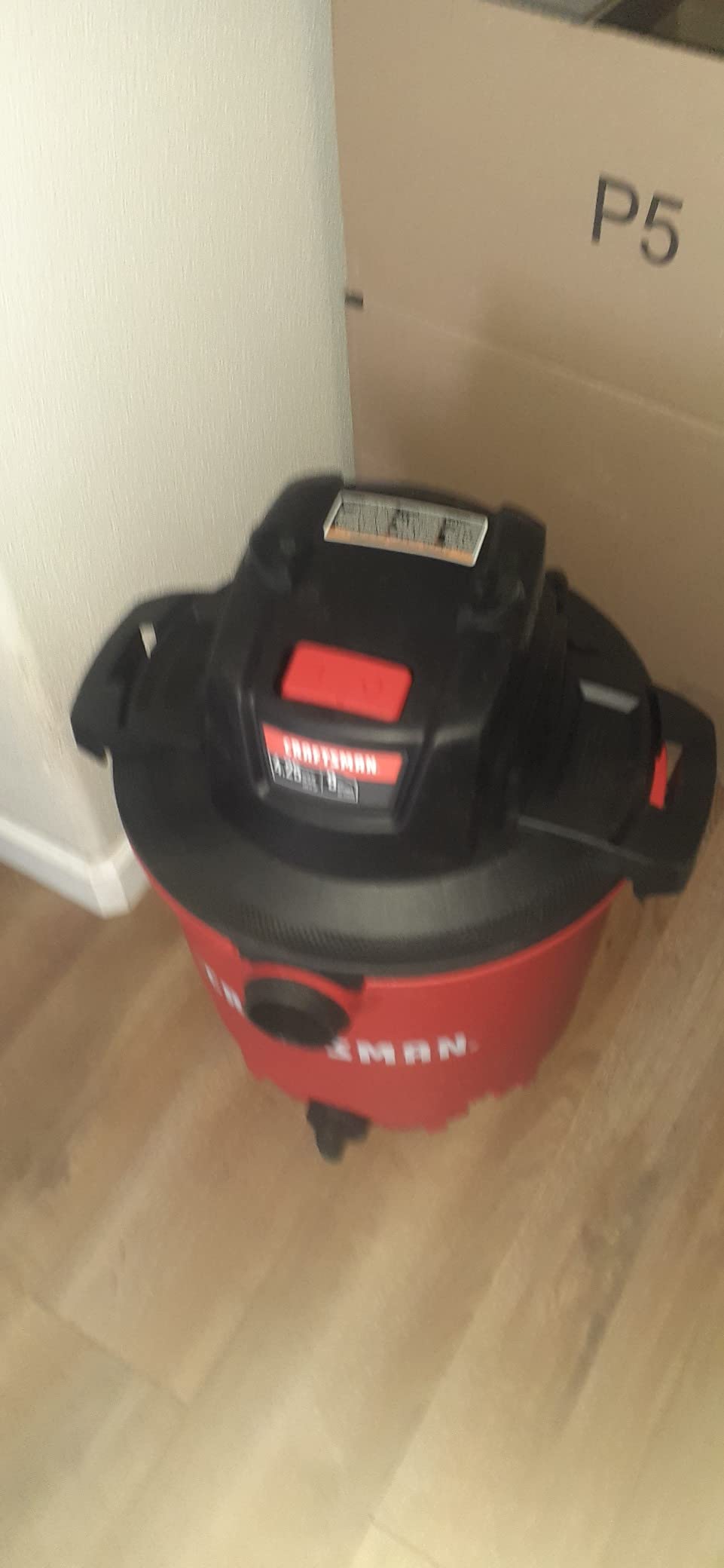 Powerful little shop vac