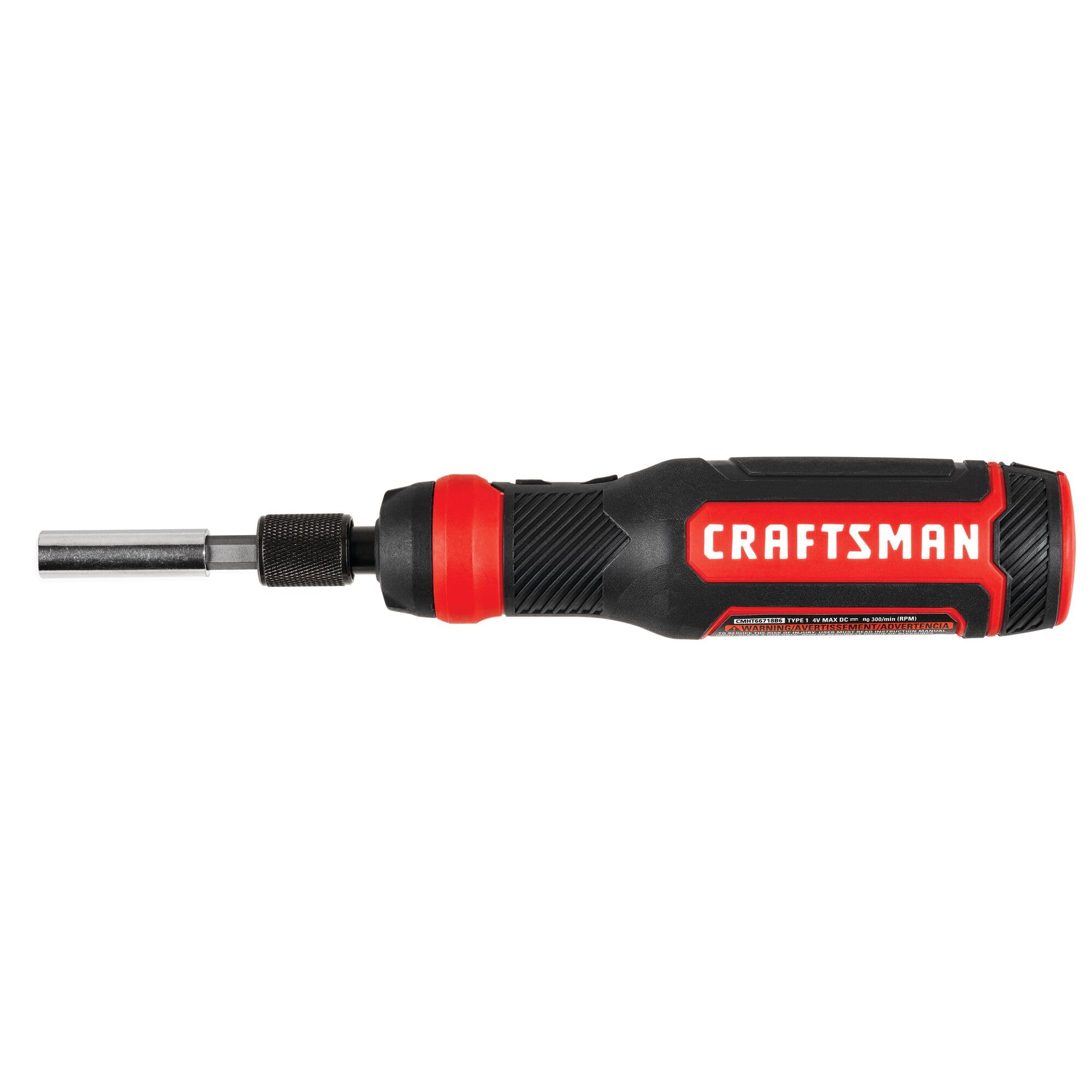 craftsman-4v-electric-screwdriver-set-with-micro-usb-charging-cmht66718b20 image 1