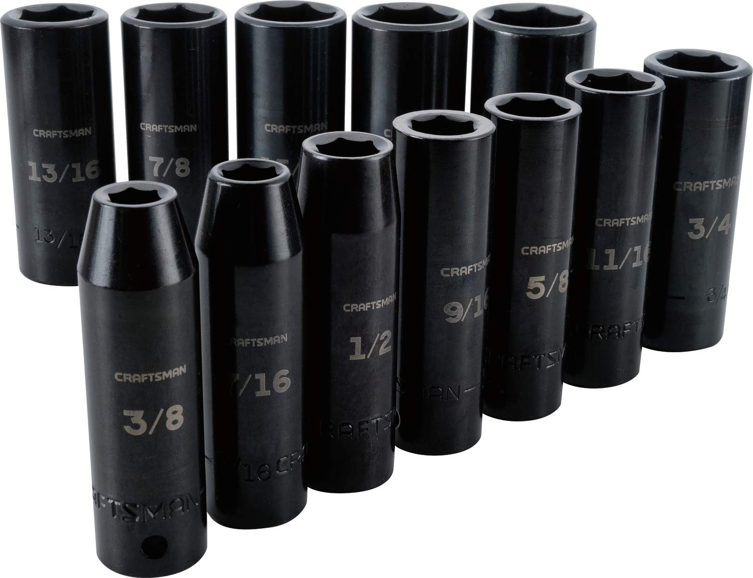 craftsman-cmmt15886-12-piece-sae-deep-impact-socket-set-1-2-inch-drive-6-point-b image 1