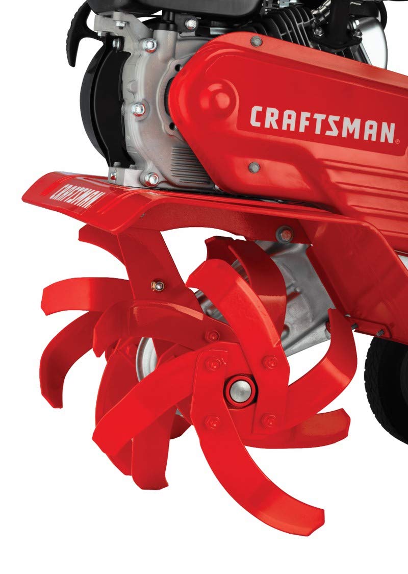 craftsman-208cc-12-front-tine-tiller-with-pull-start-3-widths-chain-drive image 4