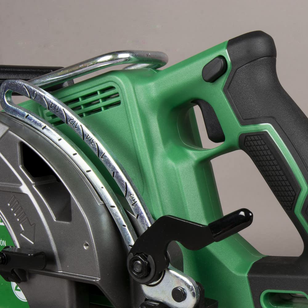 metabo-hpt-36v-multivolt-7-1-4-inch-rear-handle-circular-saw-tool-only-c3607dwaq image 8