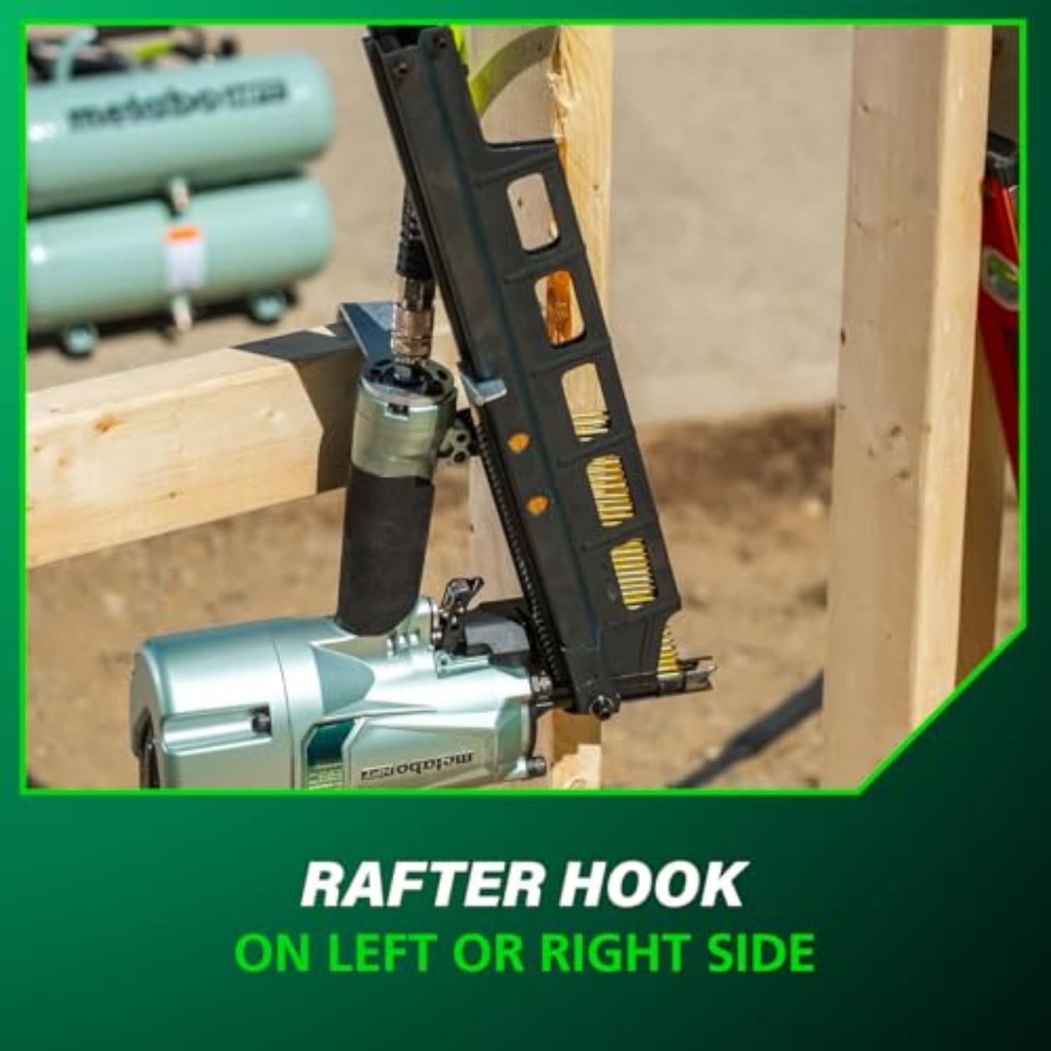 metabo-hpt-nr83a5-s-21-full-round-head-framing-nailer-pneumatic-plastic-collated image 8