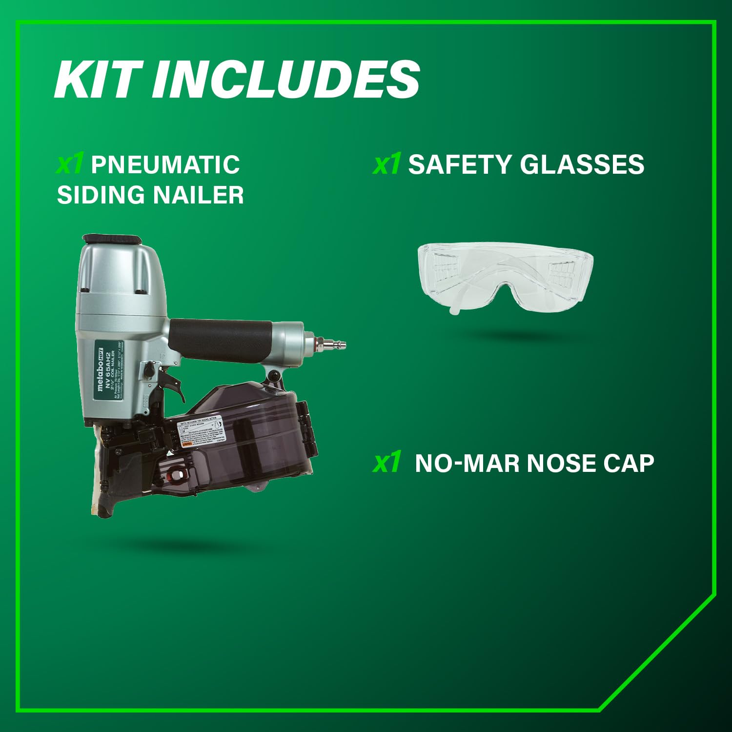 metabo-hpt-nv65ah2-coil-siding-nailer-15-16-pneumatic-siding-nailer-for-sheathin image 5