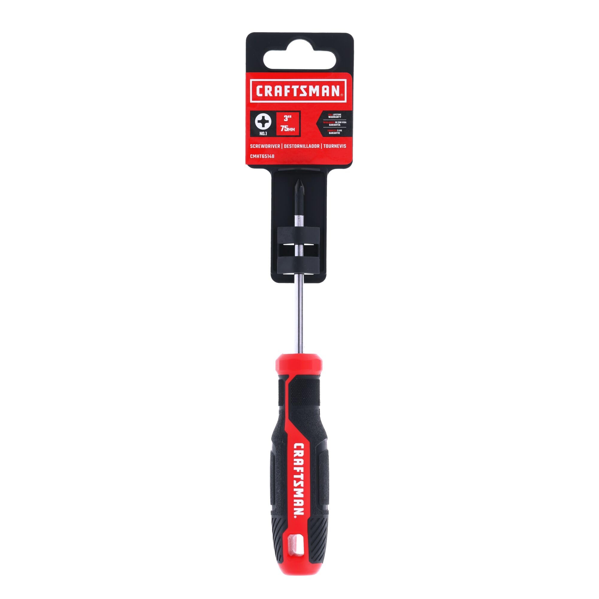 craftsman-ph1-x-3-phillips-screwdriver-comfort-grip-magnetic-tip-cmht65148-6-99 image 3