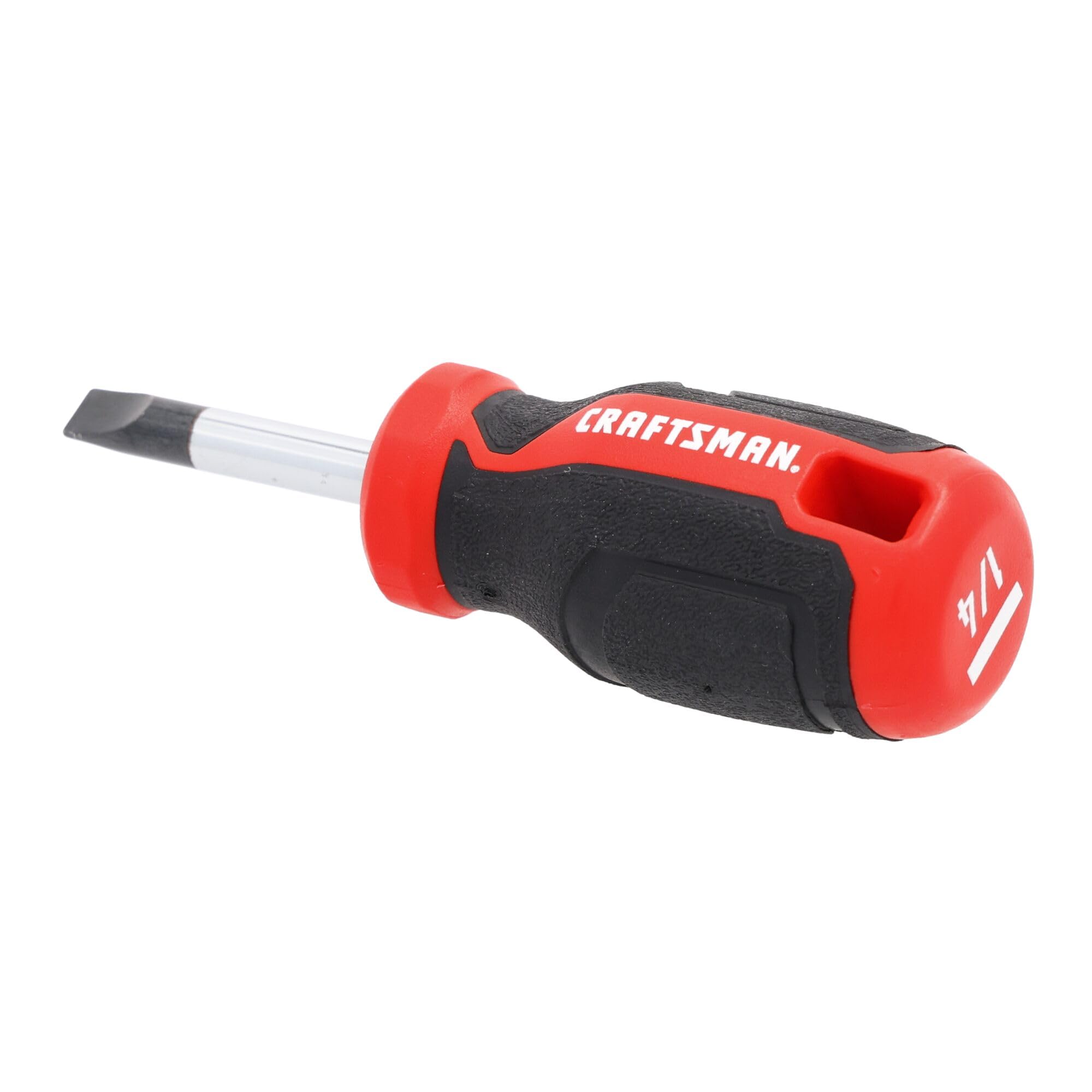 craftsman-1-4-inch-x-1-5-inch-compact-slotted-screwdriver-with-magnetic-tip-and- image 2