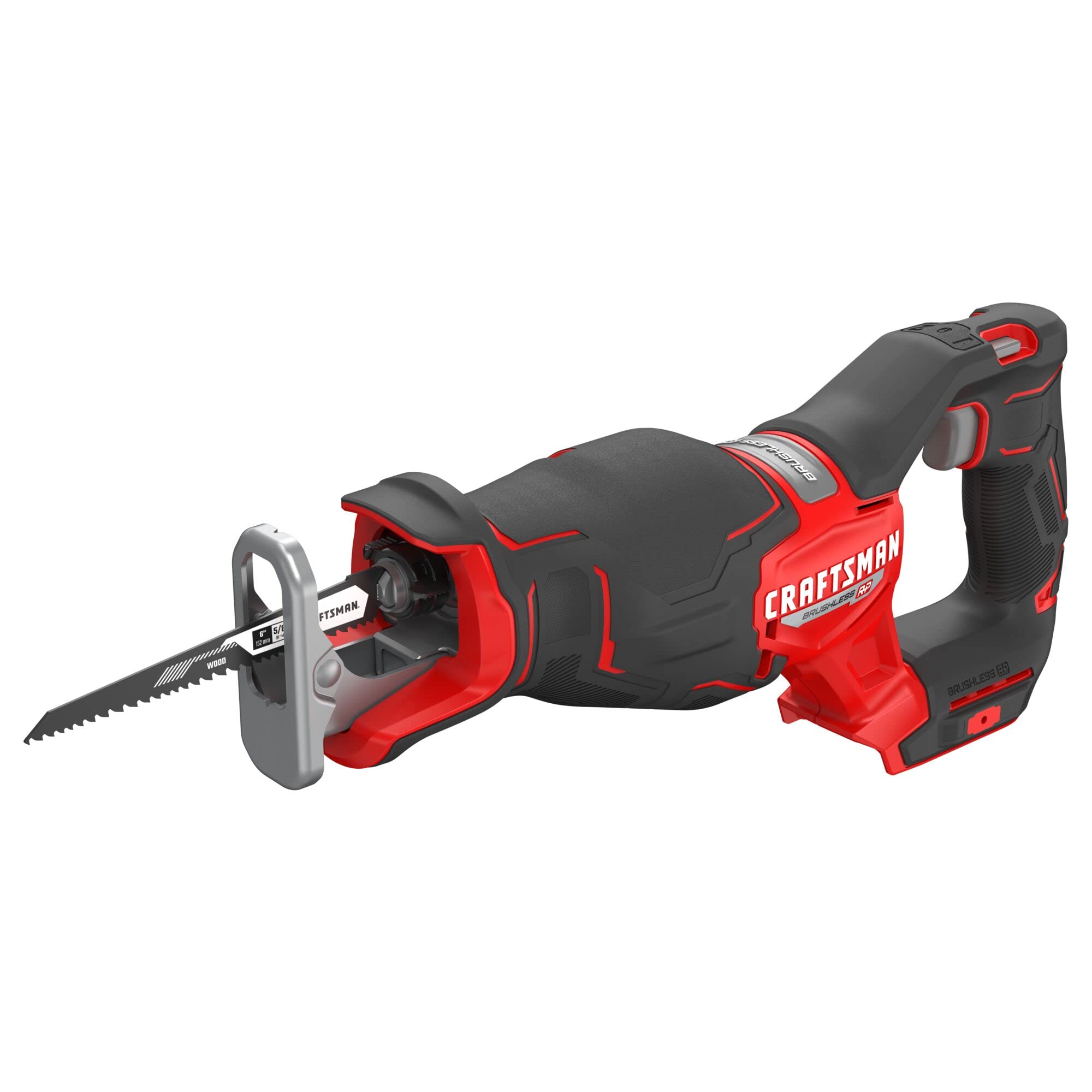 craftsman-v20-brushless-rp-cordless-reciprocating-saw-8-inch-bare-tool-only-cmcs image 8