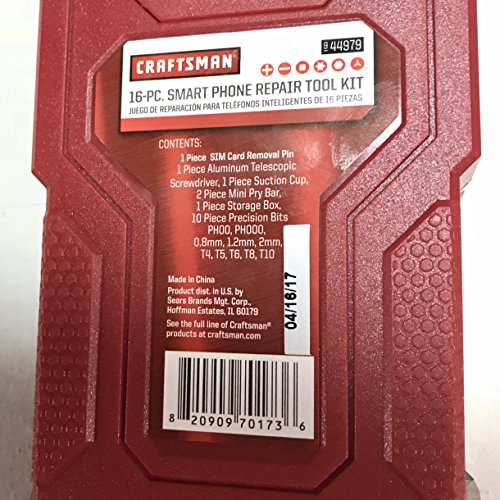 craftsman-precision-screwdriver-set-for-electronics-16-piece-944979 image 6