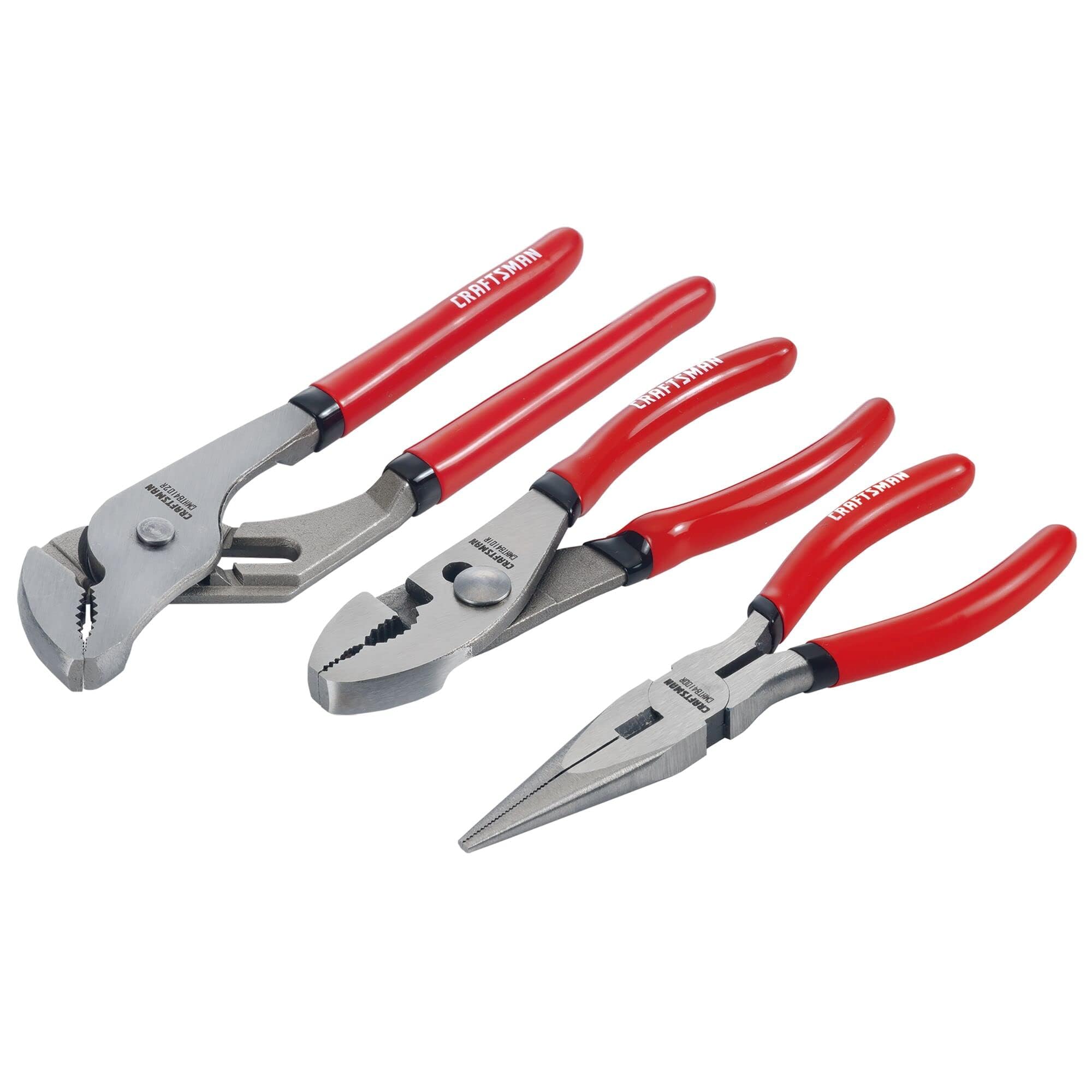 craftsman-pliers-set-3-piece-6-long-nose-6-slip-joint-8-groove-joint-cmht84103r image 2