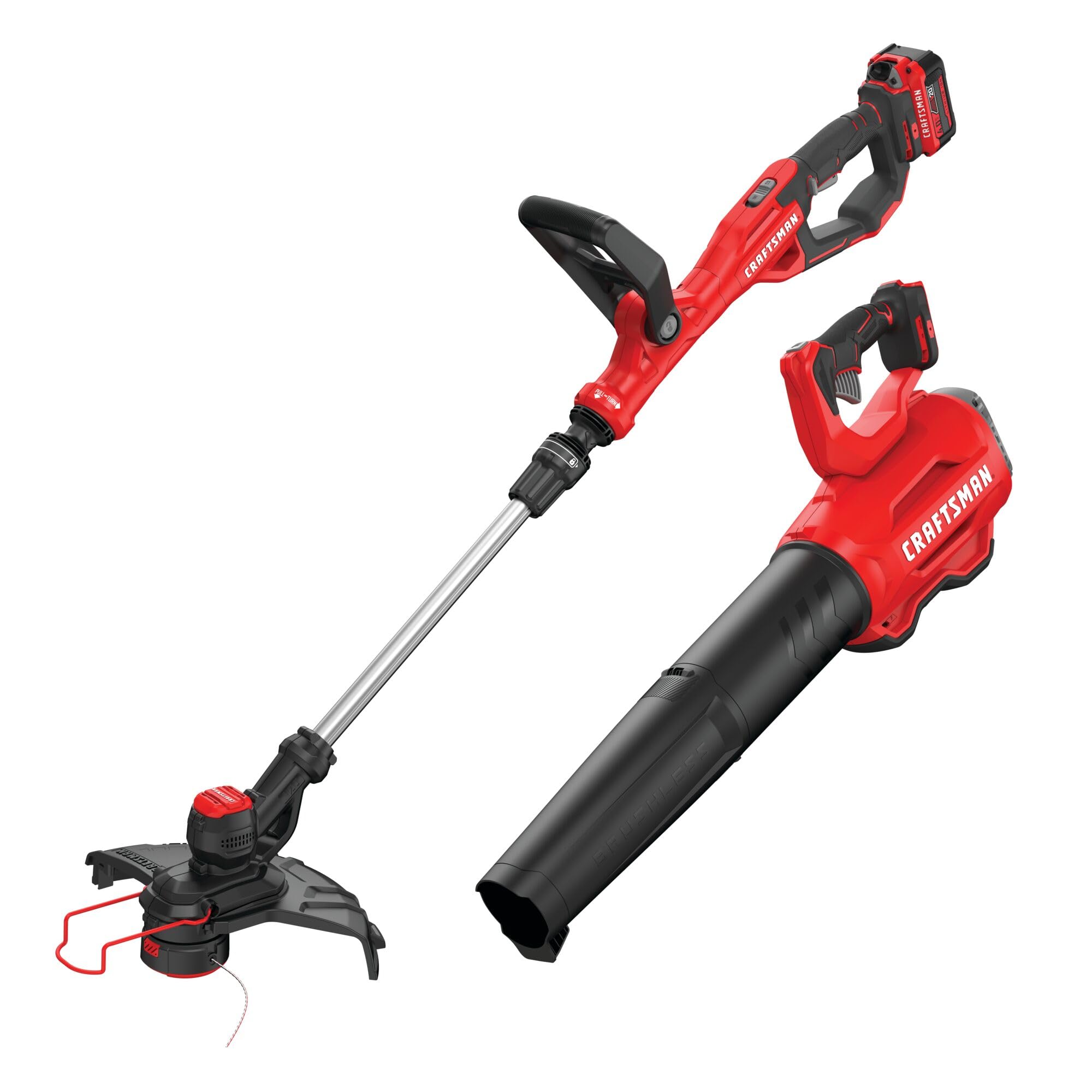 craftsman-v20-cordless-string-trimmer-edger-cmcst900d1-13-inch-2-0-ah-battery-in image 3