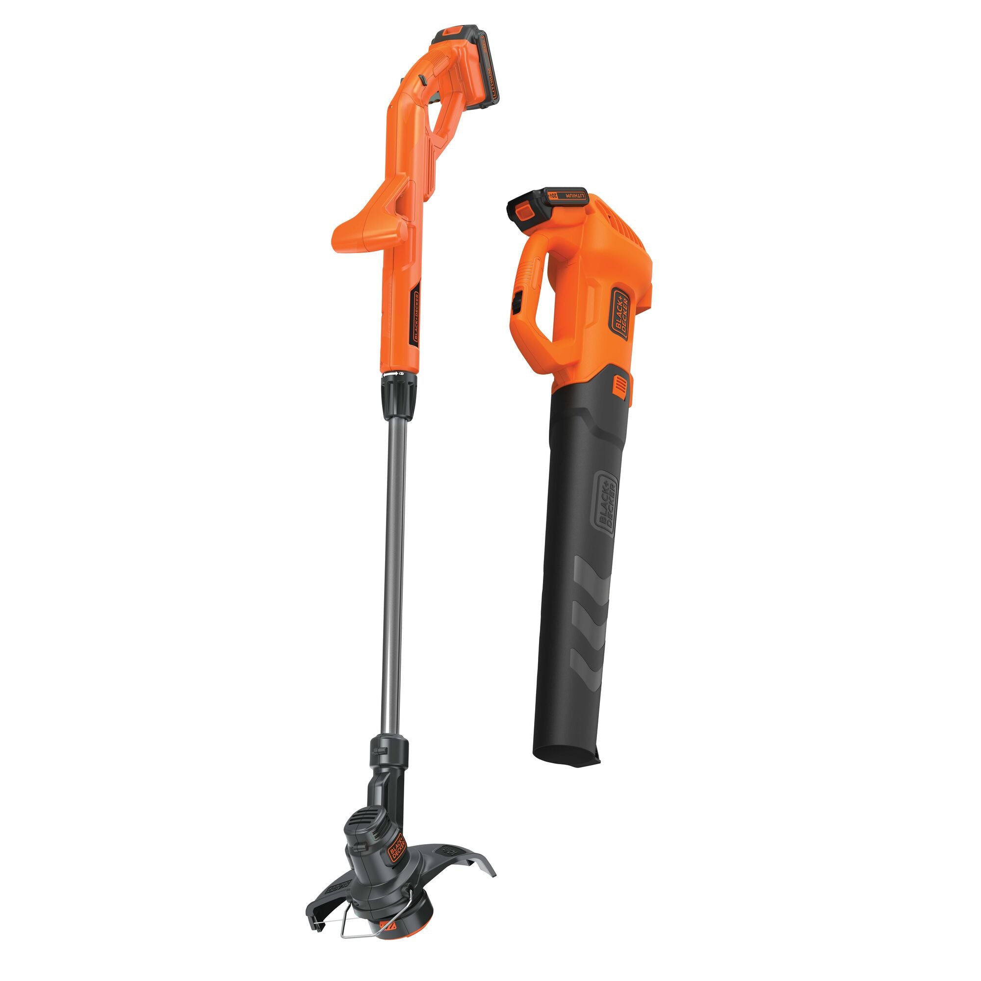 black-decker-20v-max-powerconnect-cordless-leaf-blower-and-string-trimmer-combo- image 1