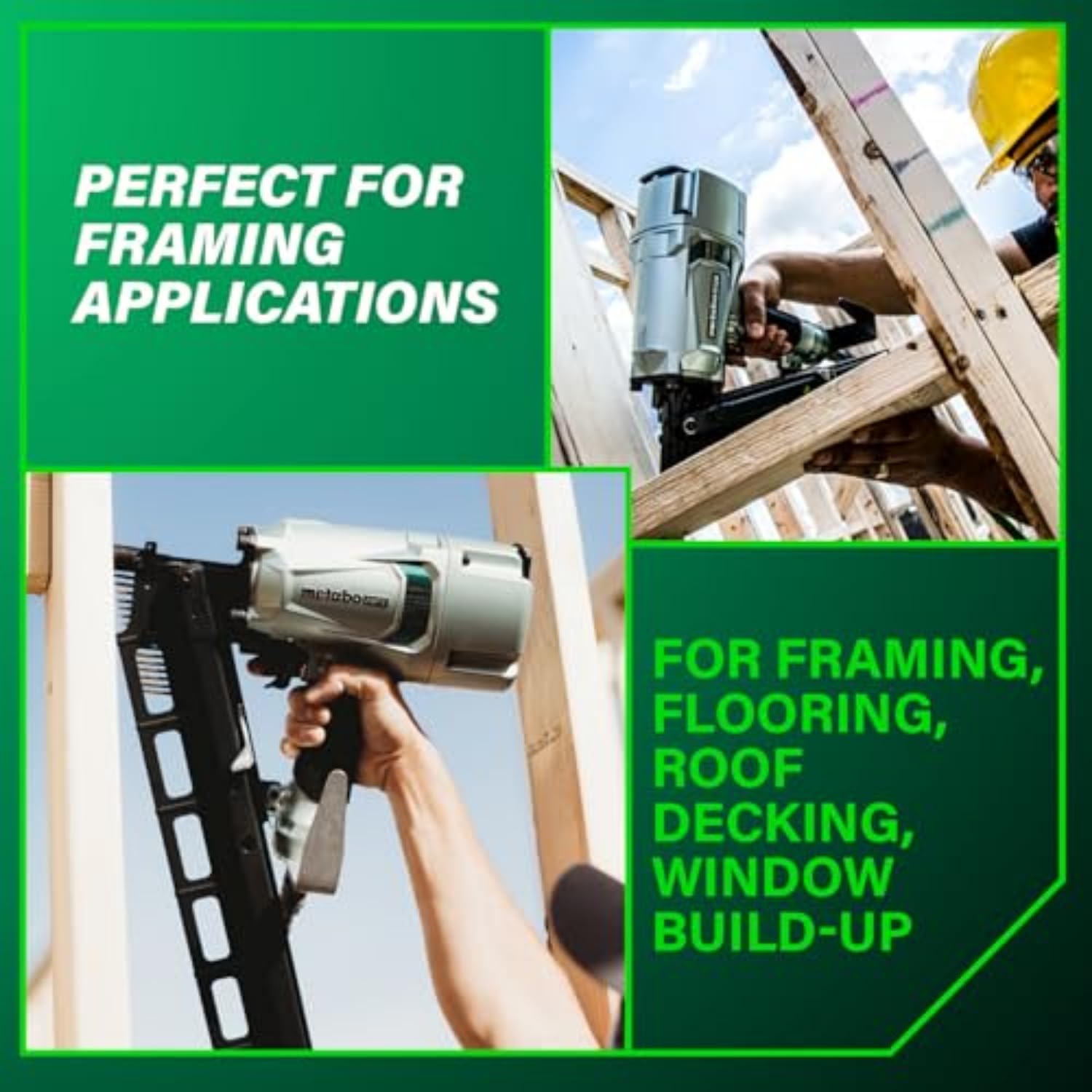 metabo-hpt-nr83a5-s-21-full-round-head-framing-nailer-pneumatic-plastic-collated image 4