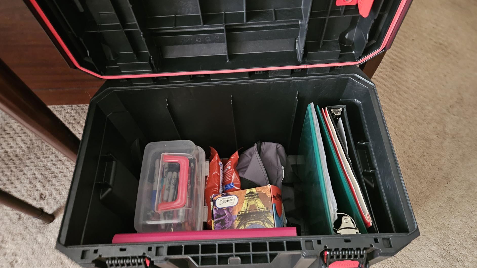 Good box, but wheels are big