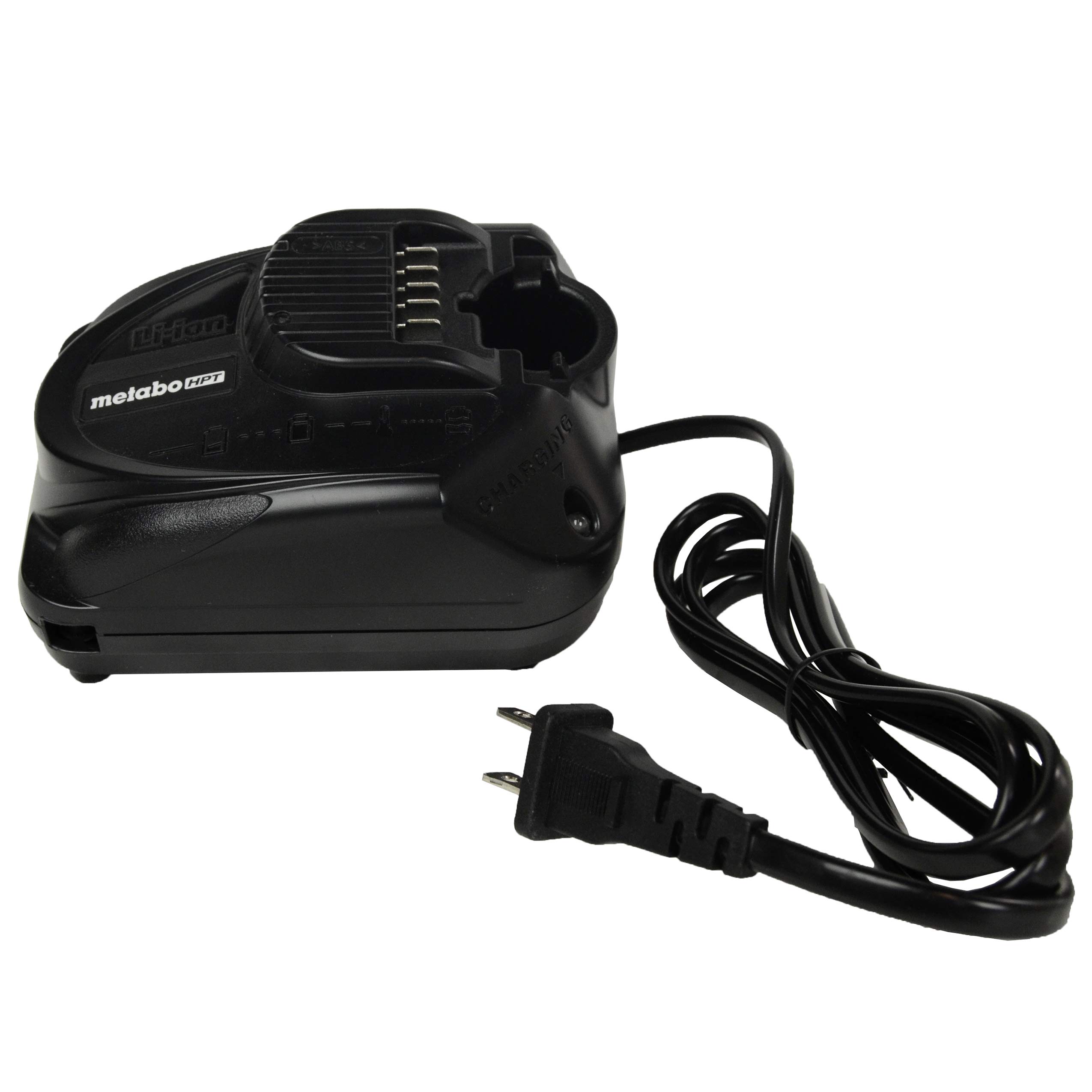 metabo-hpt-uc10sl2m-12v-peak-lithium-ion-battery-charger-with-led-indicator-and- image 1