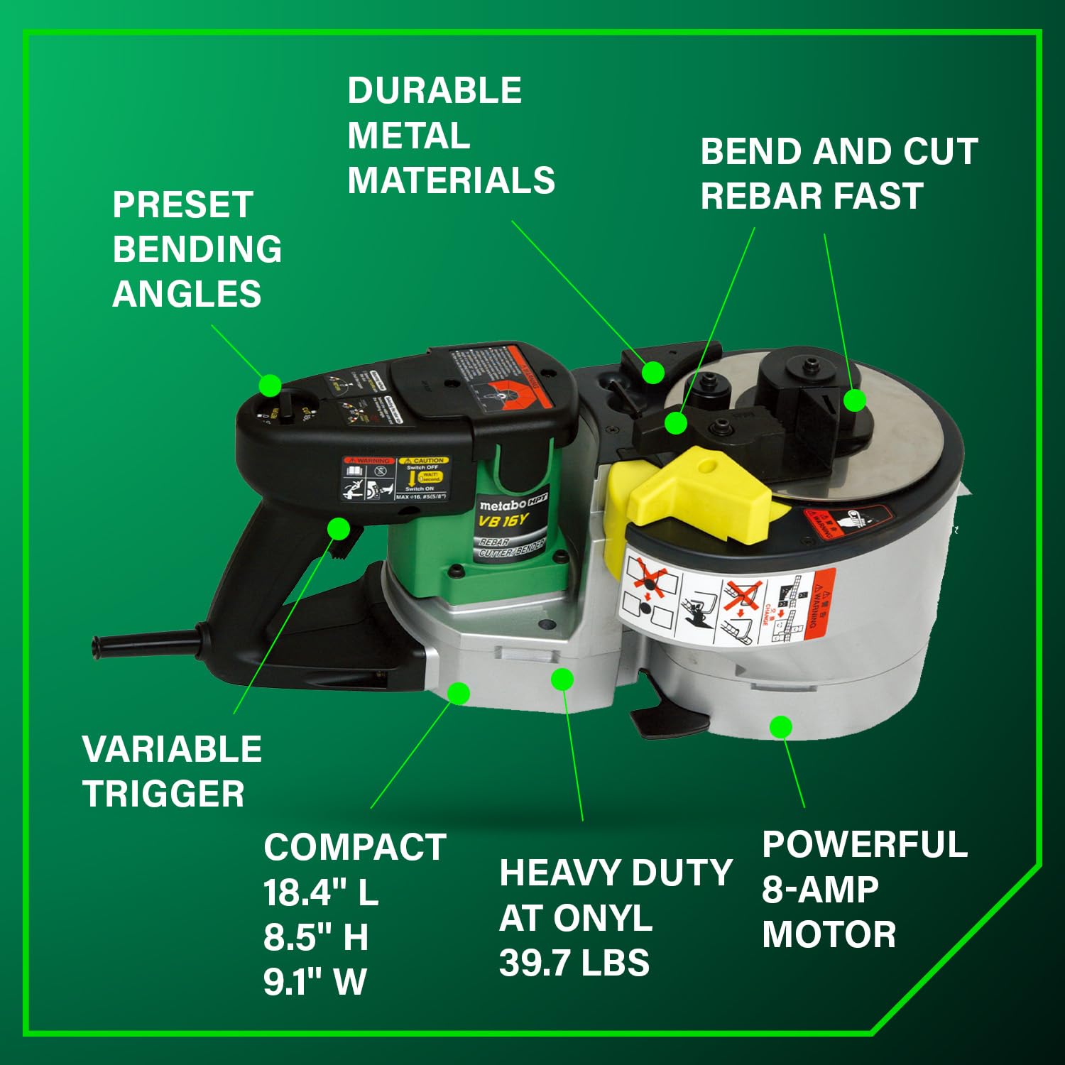 metabo-hpt-portable-rebar-bender-and-cutter-vb16y-8-amp-grade-60-180 image 4