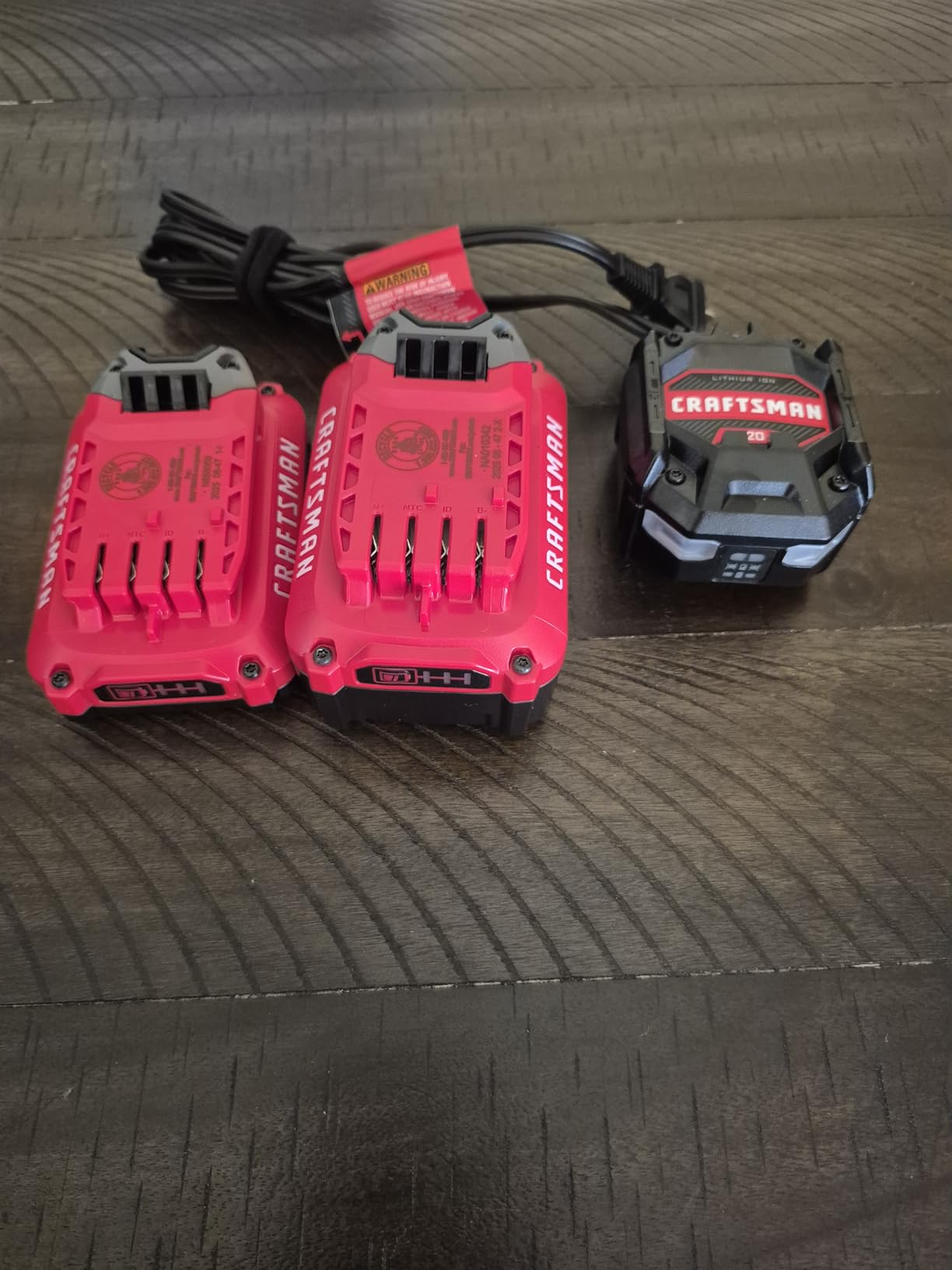 Good batteries, but watch the charger