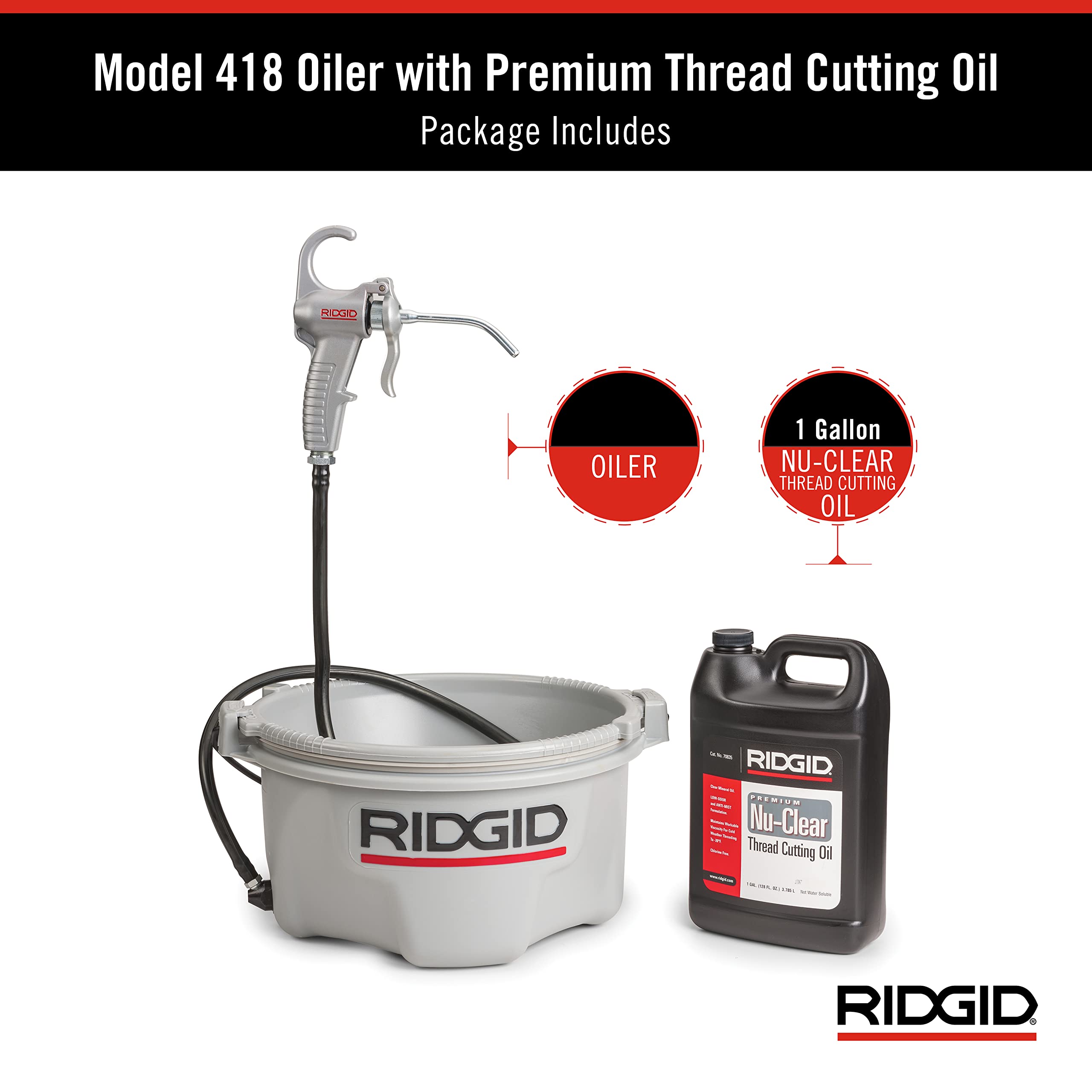 ridgid-10883-model-418-handheld-oiler-bucket-with-1-gallon-premium-thread-cuttin image 7