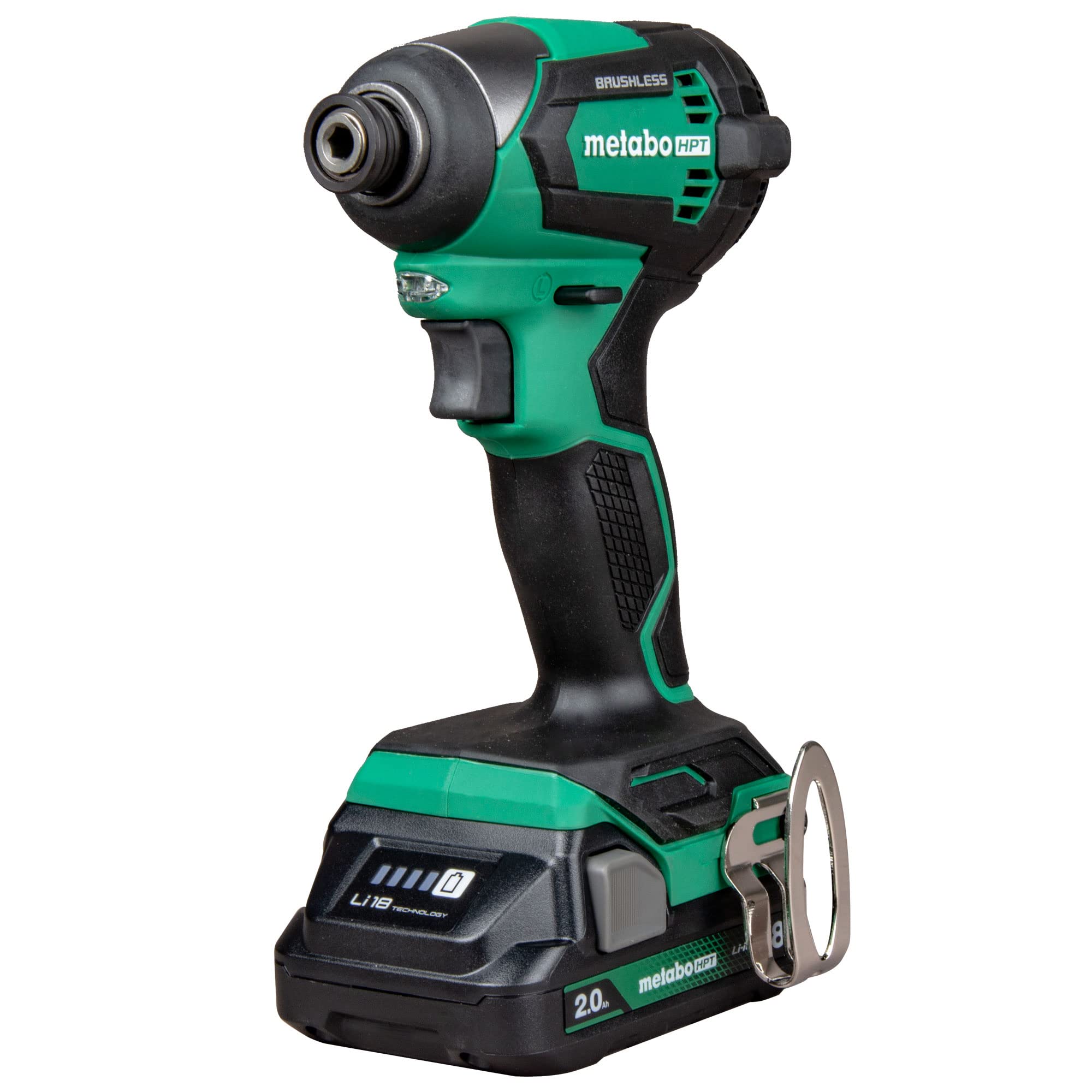 metabo-hpt-18v-multivolt-2-piece-combo-kit-kc18dexqd-impact-driver-18-gauge-brad image 4