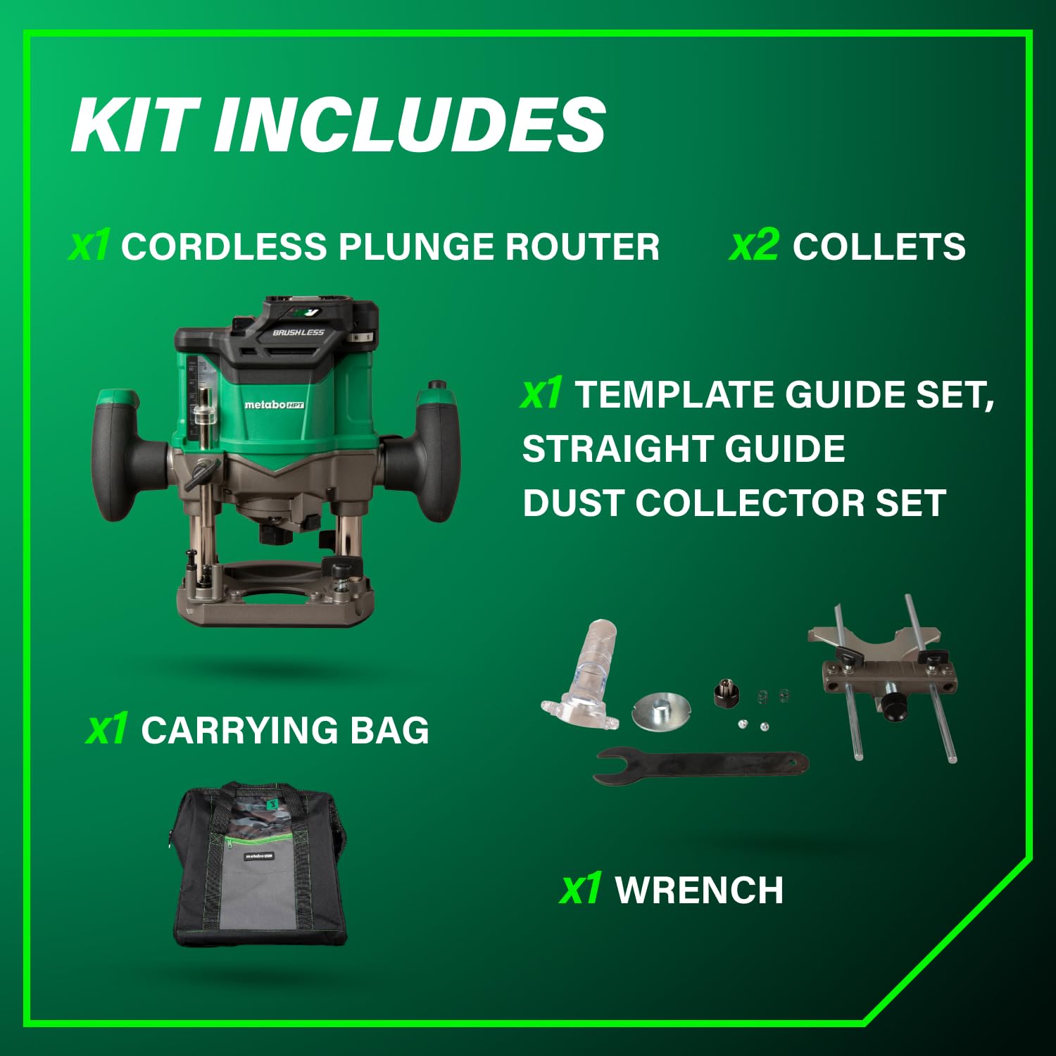 metabo-hpt-36v-cordless-plunge-router-m3612daq4-tool-only image 5