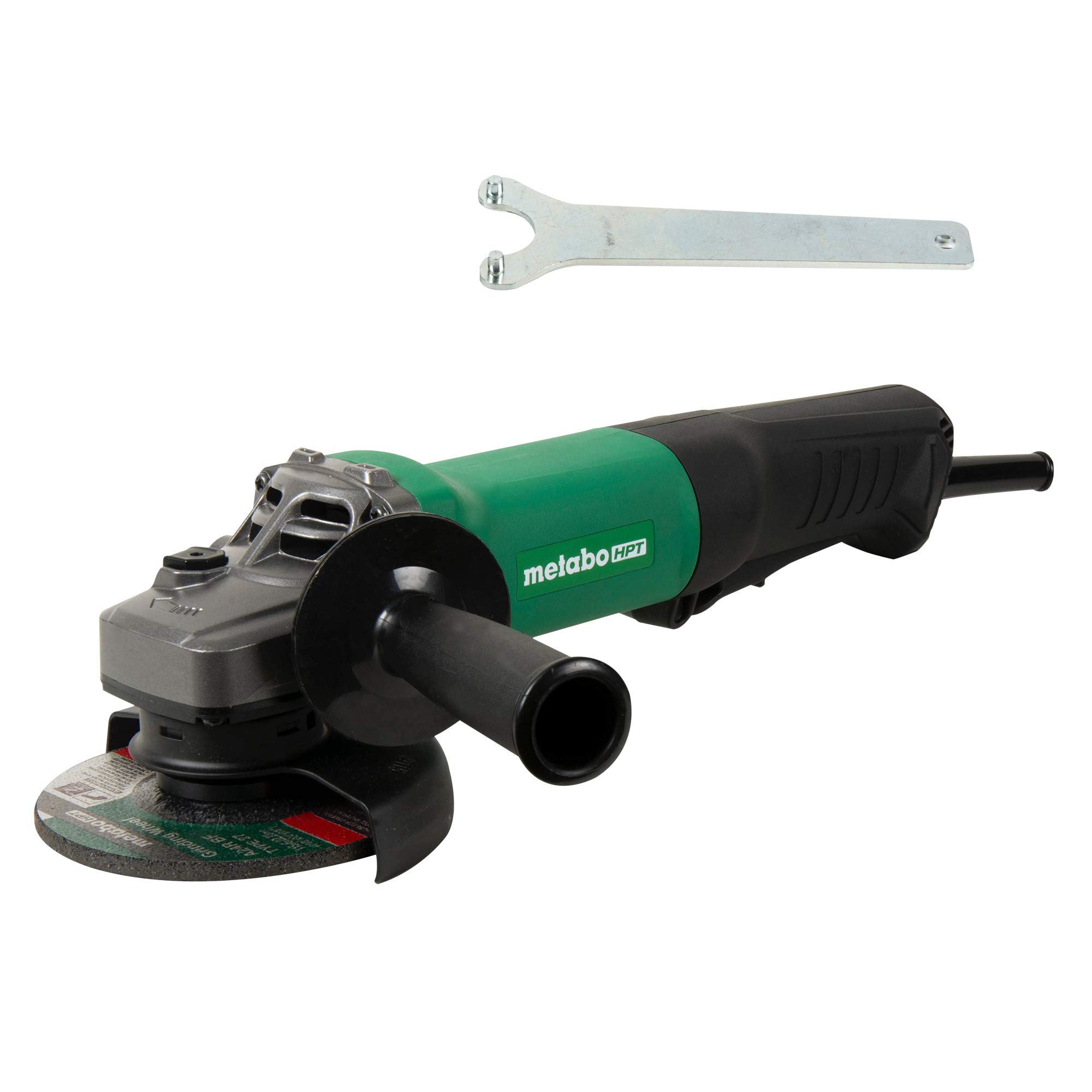 metabo-hpt-4-1-2-angle-grinder-10-5-amp-paddle-switch-g12se3 image 4