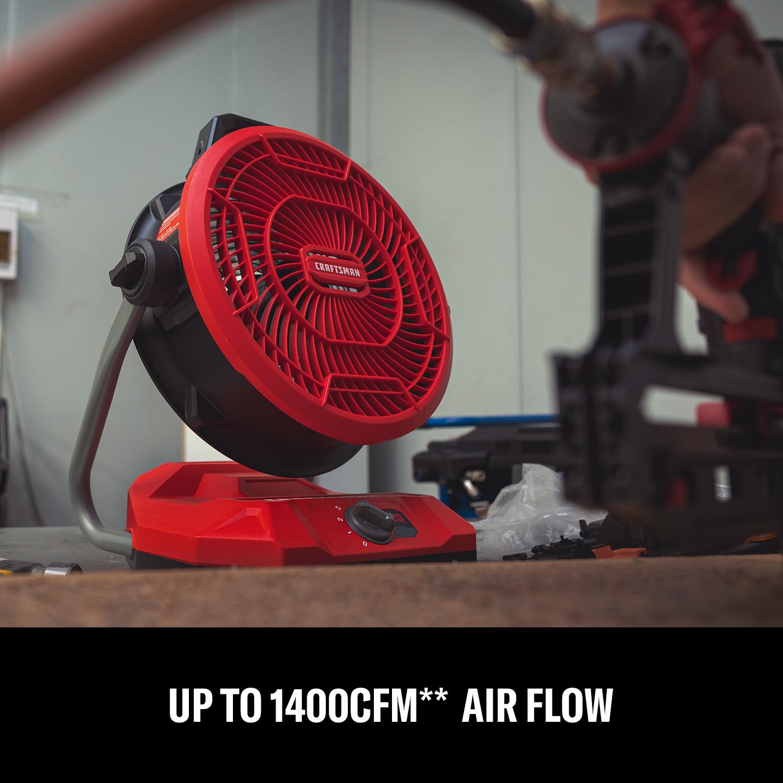 craftsman-v20-cordless-12-portable-fan-ac-dc-dual-supply-1400-cfm-3-speed-130-ti image 5