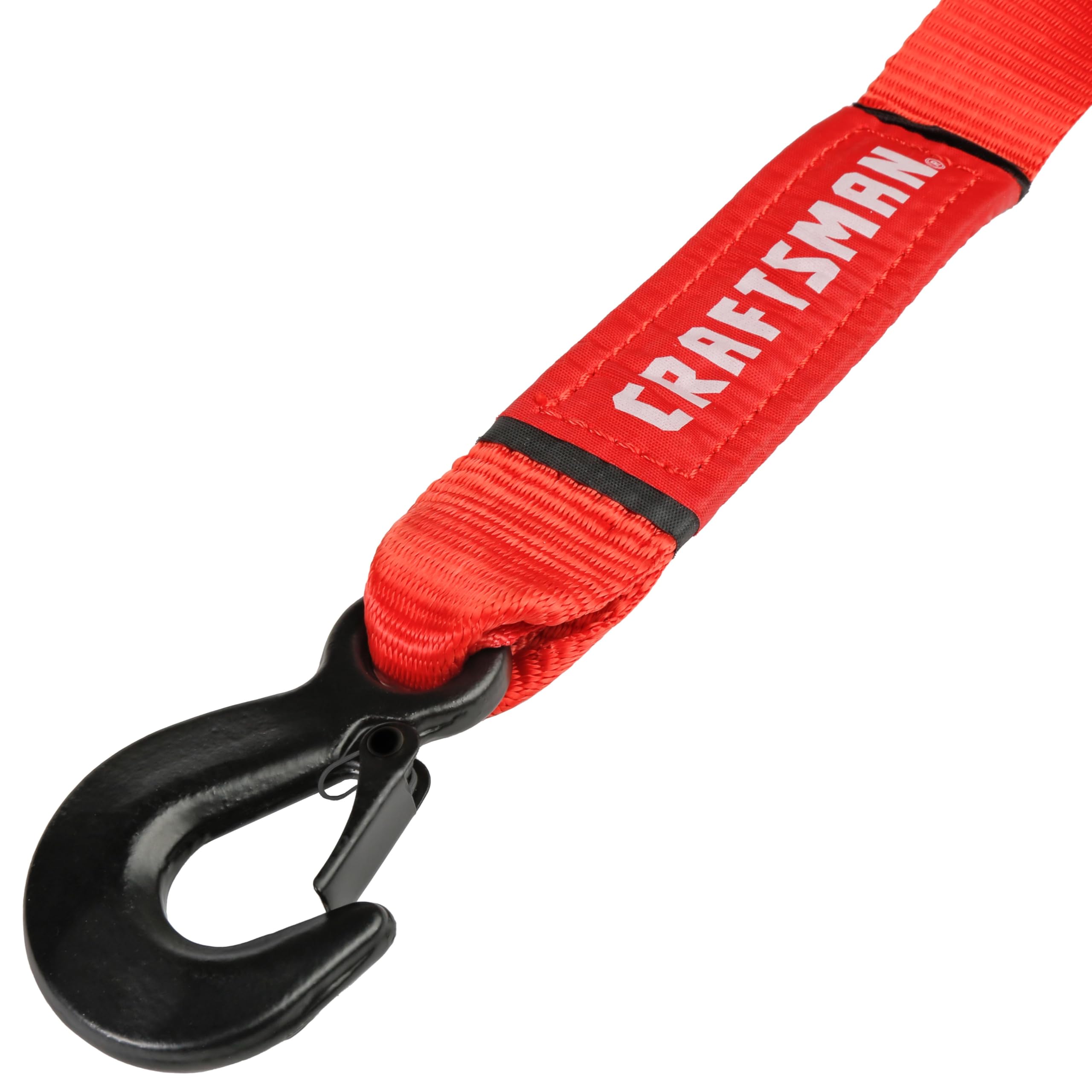 craftsman-2-x-20-tow-strap-with-coated-forged-steel-safety-clip-hooks-9-000-lbs- image 8