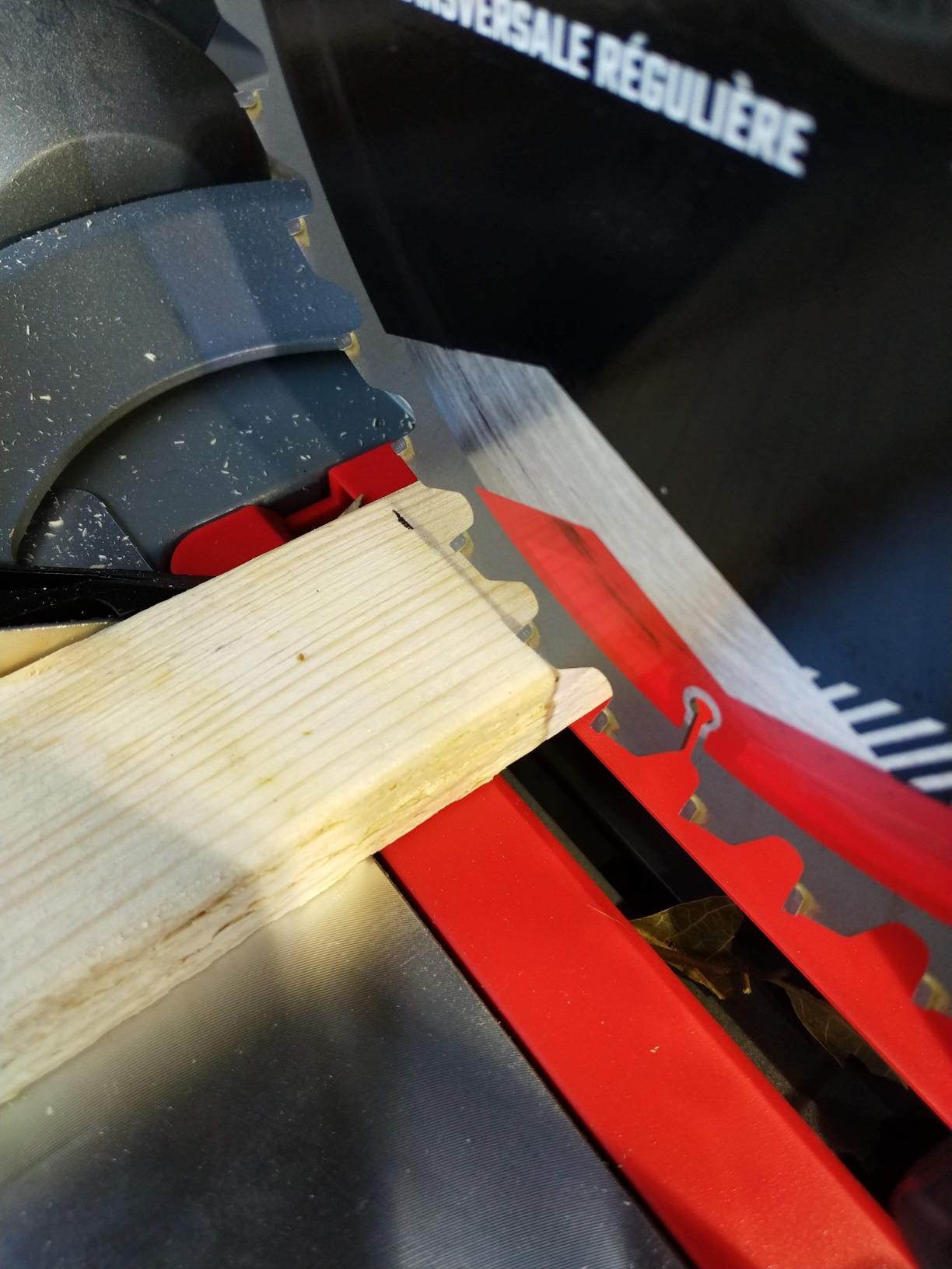 Blade guard broke