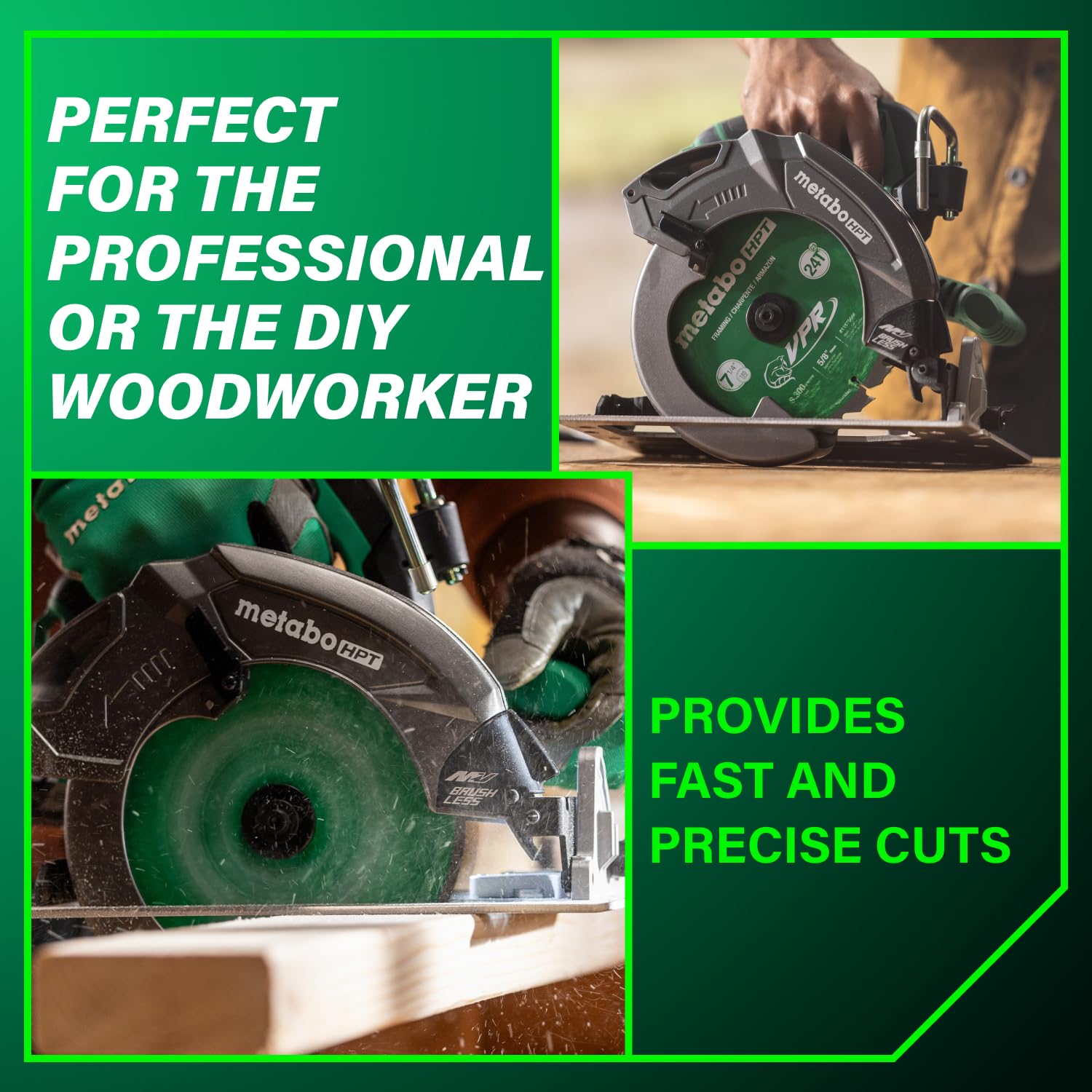 metabo-hpt-36v-multivolt-7-1-4-circular-saw-c3607dbq4-aluminum-base-tool-only image 3