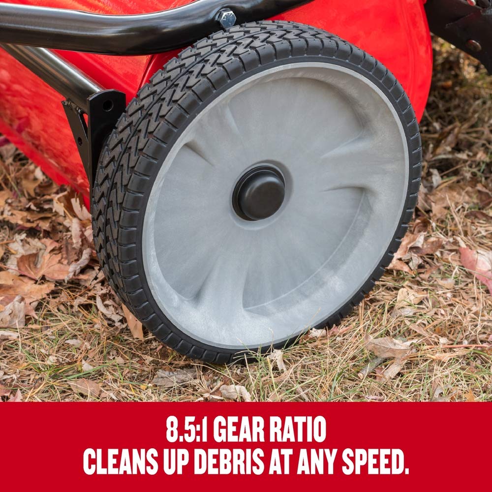 craftsman-42-inch-hi-speed-tow-lawn-sweeper-cmxgzbf7124266-with-22-cu-ft-hopper image 5