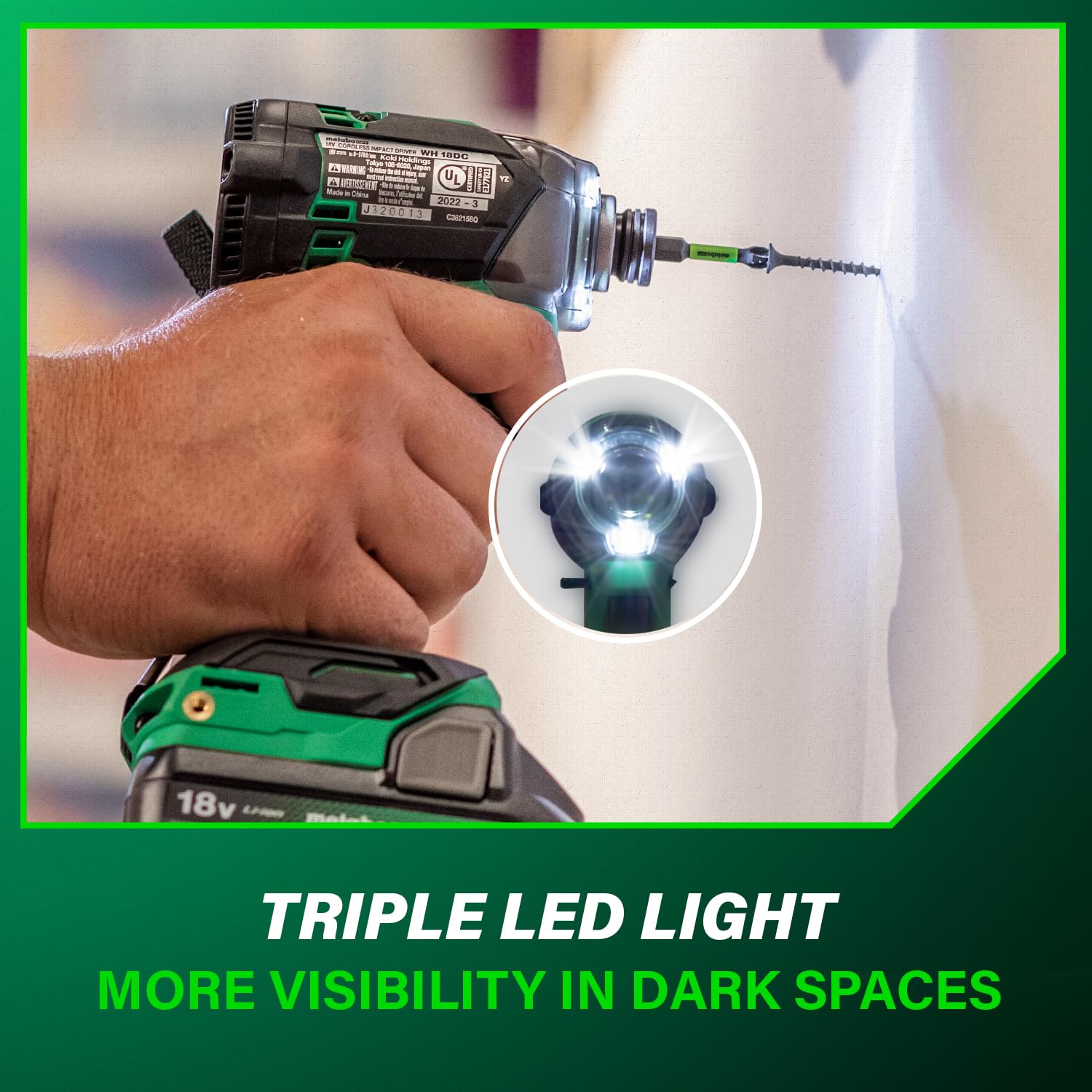 metabo-hpt-18v-cordless-triple-hammer-impact-driver-kit-wh18dc-with-2-batteries- image 8