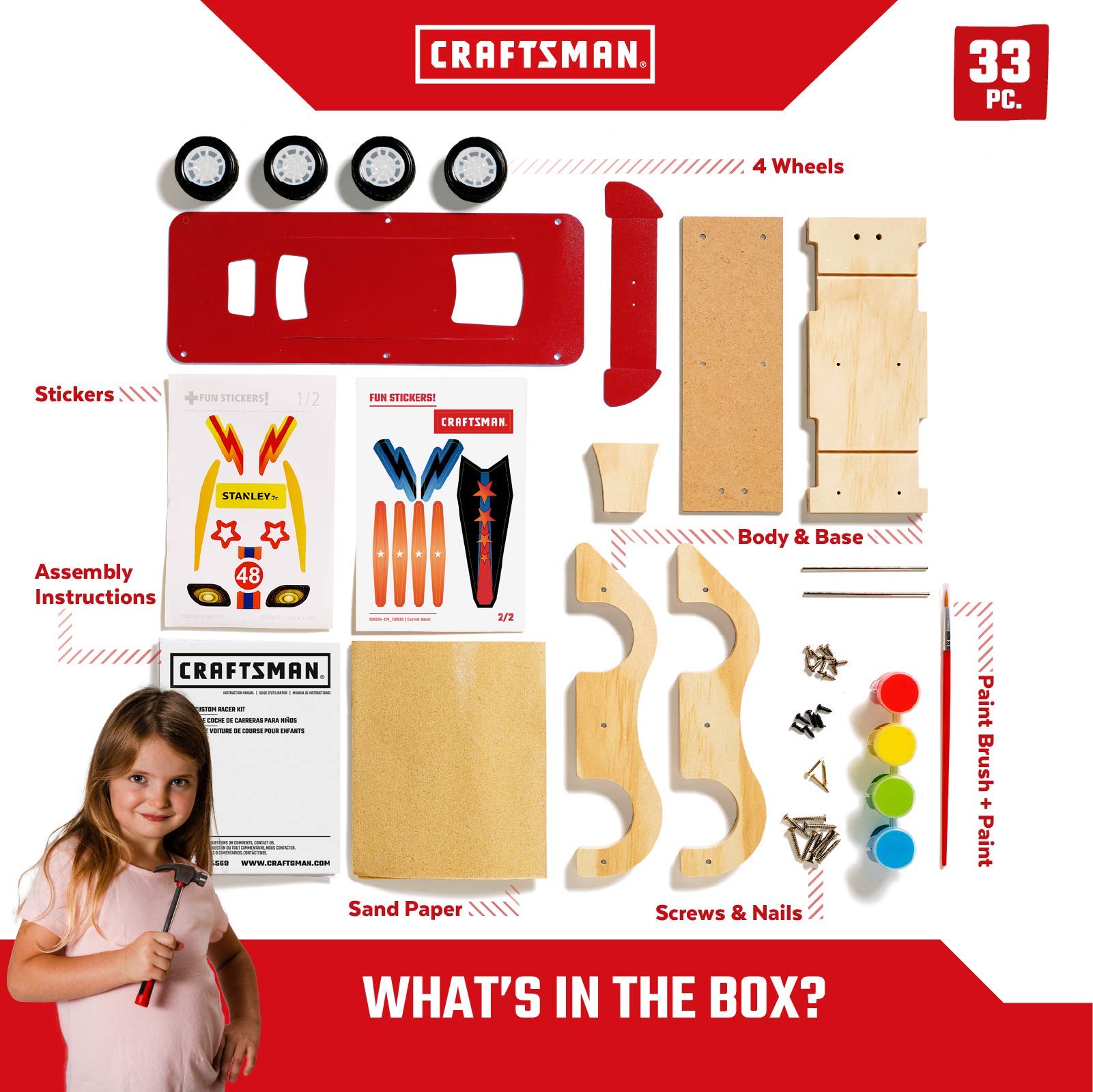 craftsman-custom-racer-kit-wooden-race-car-building-set-for-kids image 4