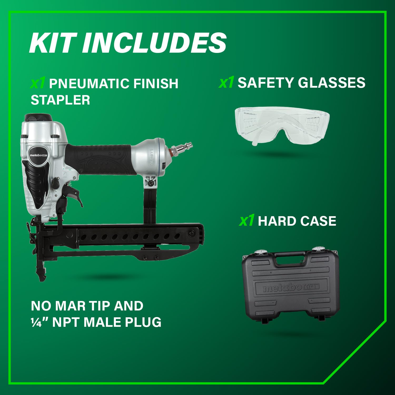 metabo-hpt-18-gauge-narrow-crown-stapler-pneumatic-n3804ab3-1-2-to-1-1-2-staples image 6