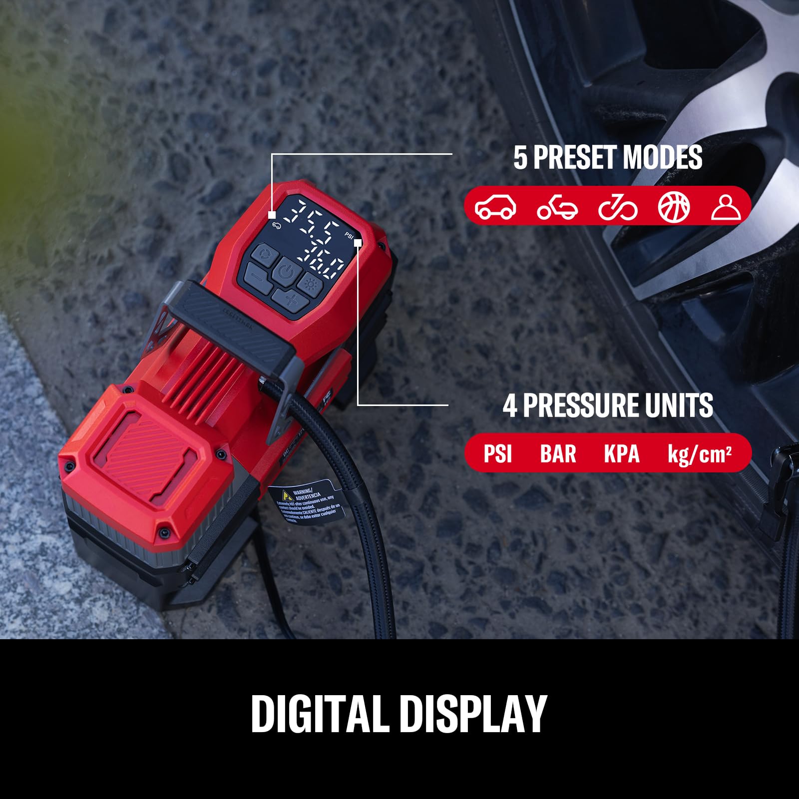 craftsman-portable-12v-tire-inflator-with-digital-gauge-and-auto-shut-off-150-ps image 3
