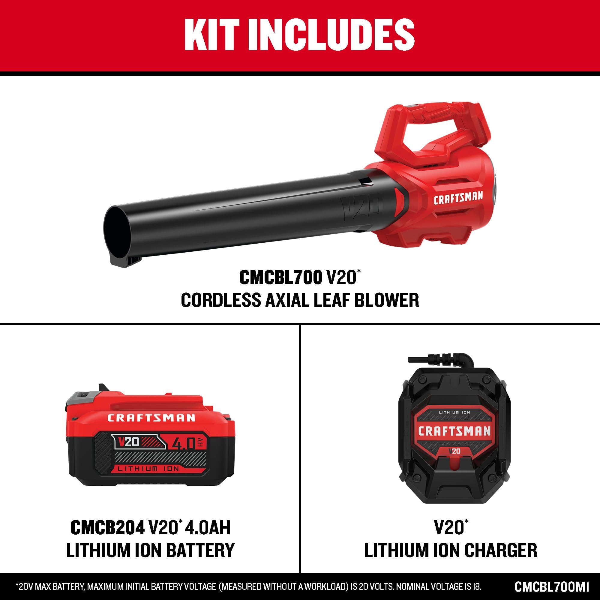 craftsman-v20-cordless-axial-leaf-blower-kit-cmcbl700m1 image 2