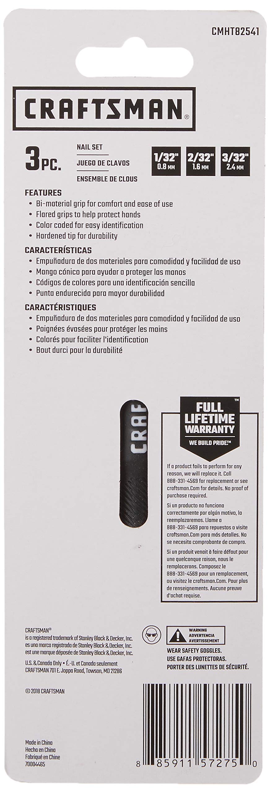 craftsman-3-piece-nail-set-with-bi-material-grip-and-color-coded-handles-cmht825 image 3