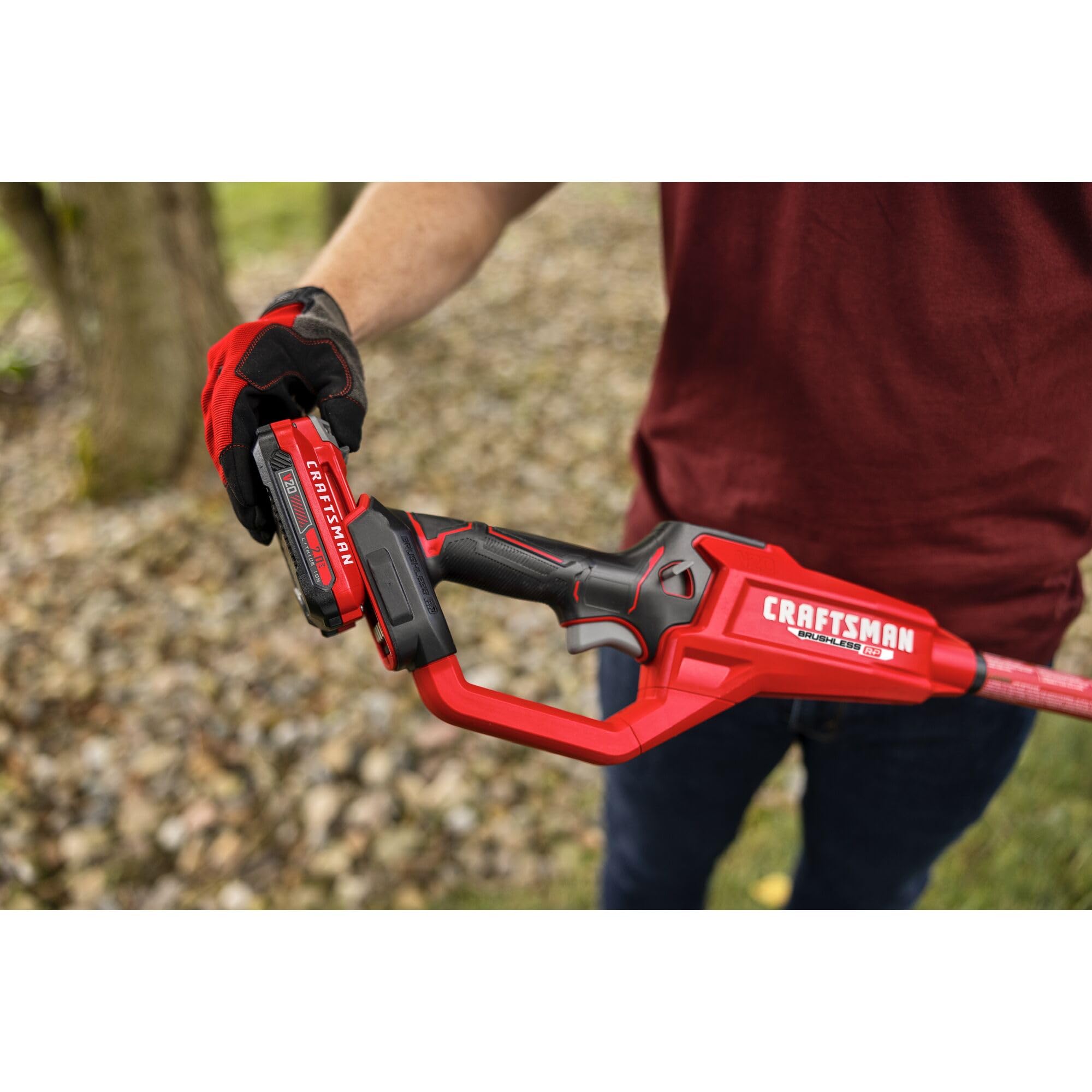 craftsman-v20-brushless-rp-8-in-pole-chainsaw-cmcps630b-tool-only image 8