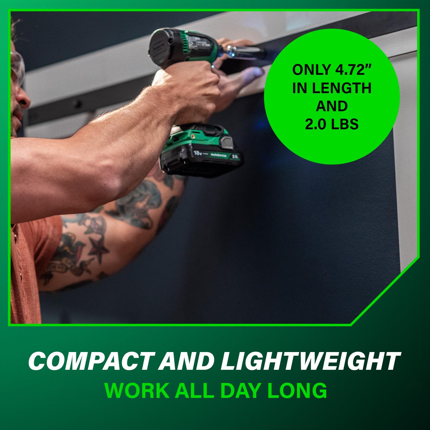 metabo-hpt-18v-brushless-impact-driver-kit-with-2-batteries-wh18dex image 6