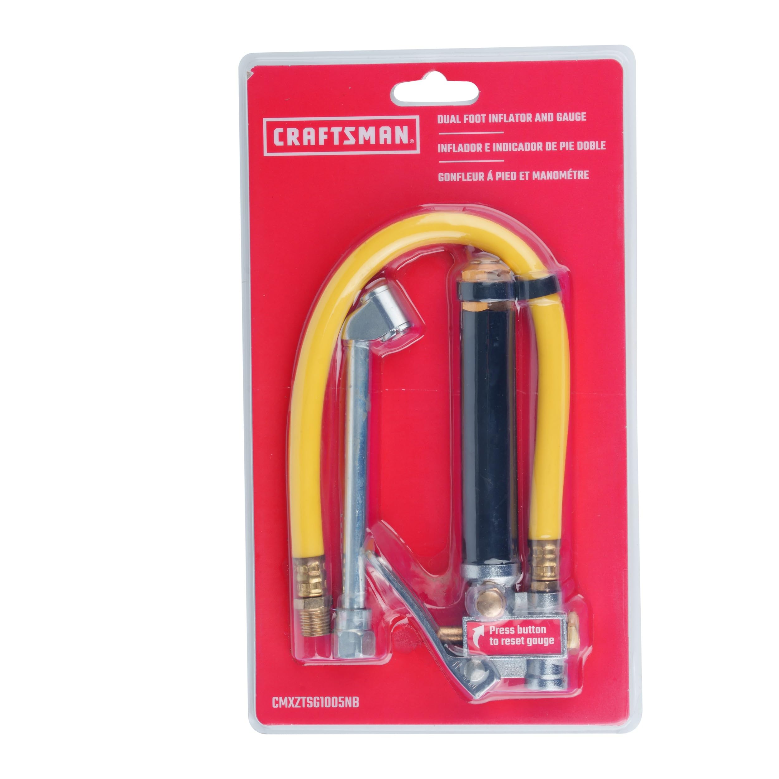 craftsman-dual-foot-inflator-and-gauge-20-120-psi-built-in-relief-valve-1-4-inch image 7